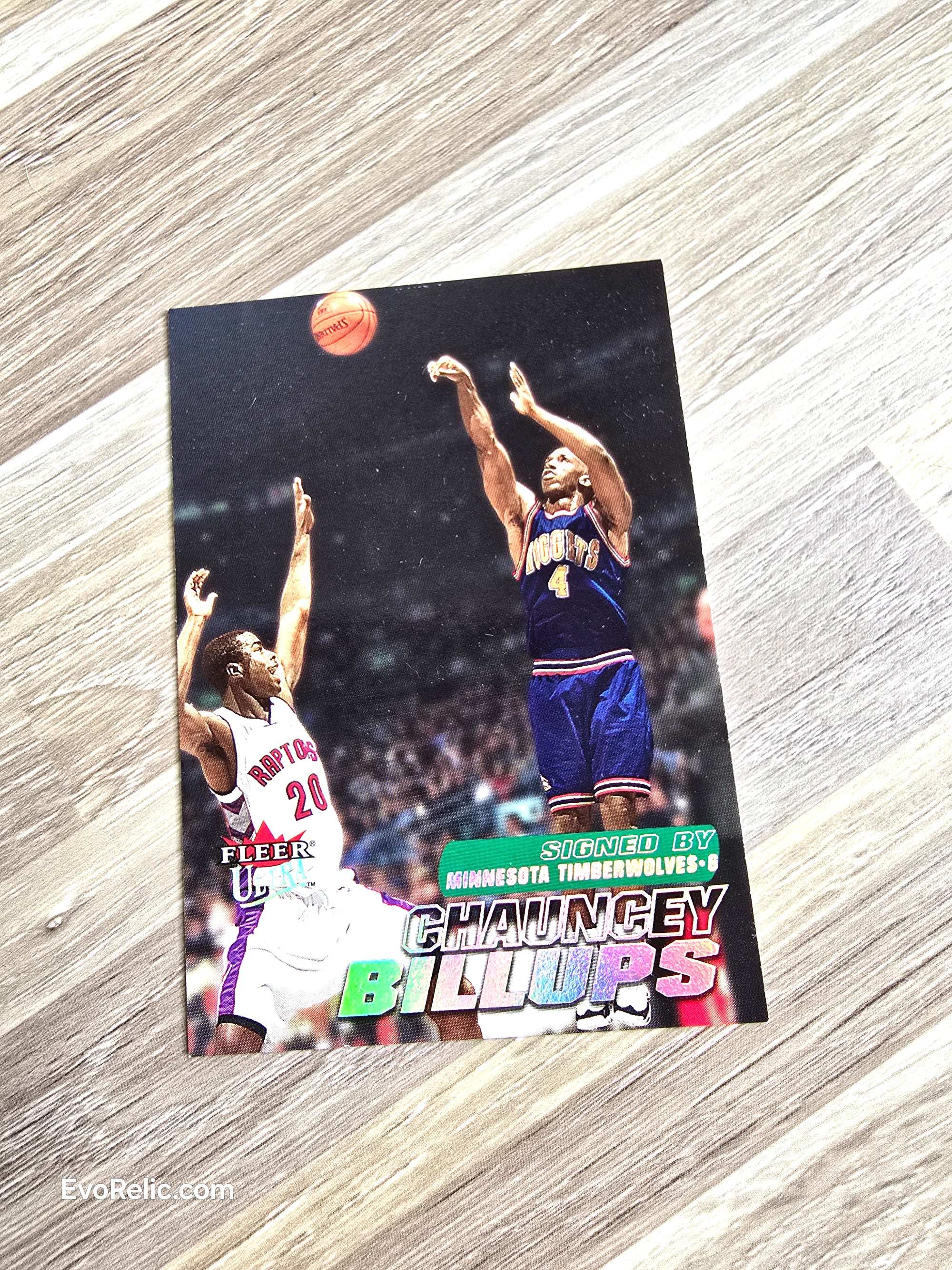 Chauncey Billups NBA Basketball Card 2000 Fleer No 76