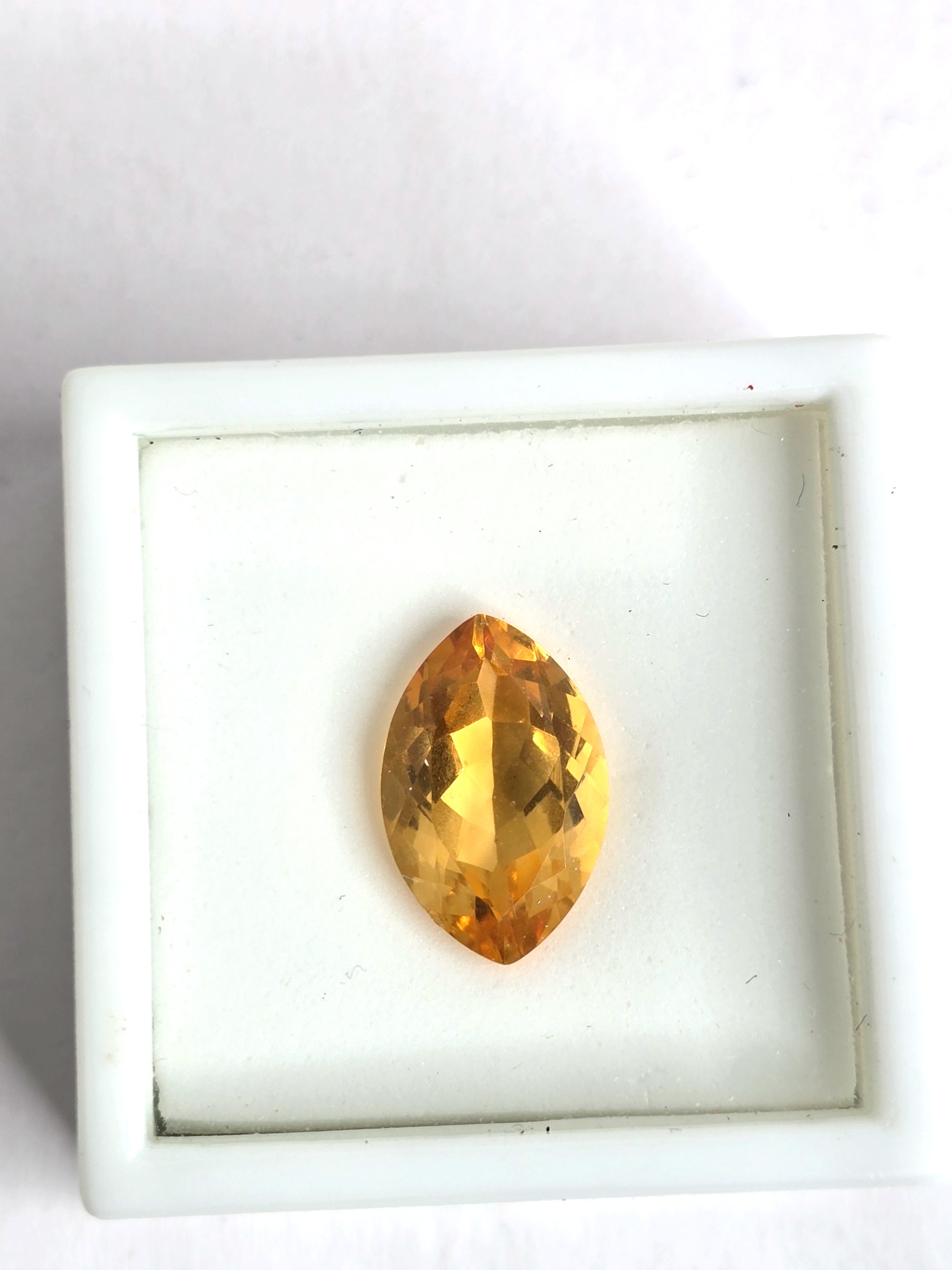 Citrine Gemstone Large Tear Drop High Quality