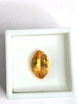 Citrine Gemstone Large Tear Drop High Quality