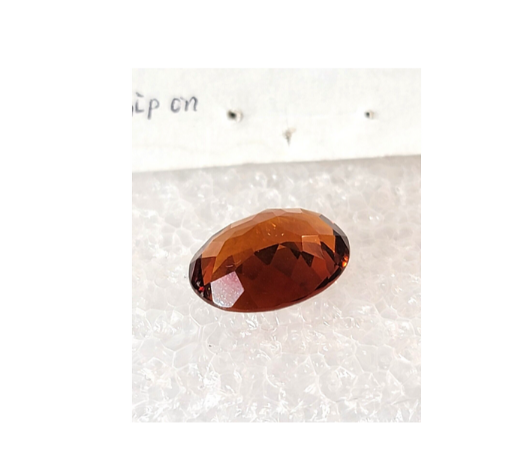 Citrine Gemstone Oval Cut Harvest Gold Color