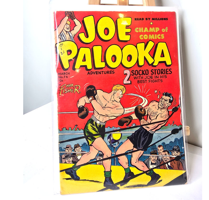 1953 Joe Palooka #76 March Comic Books