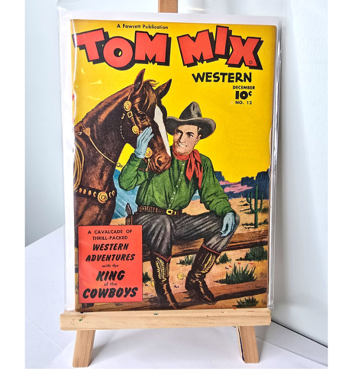 1948 Tom Mix #12 Western December Comic Book