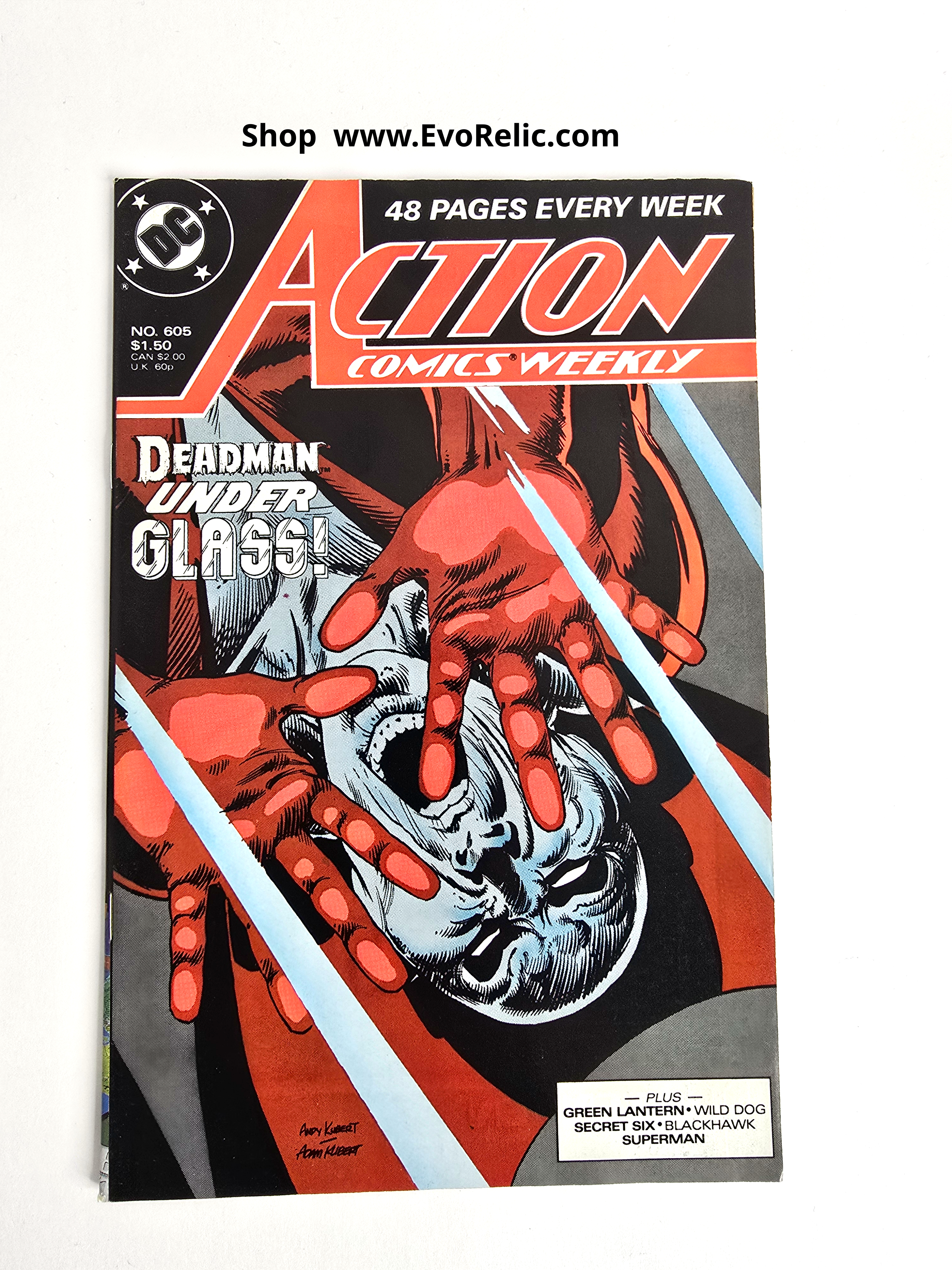 DC Comics Action Deadman Under Glass 1981 No. 605