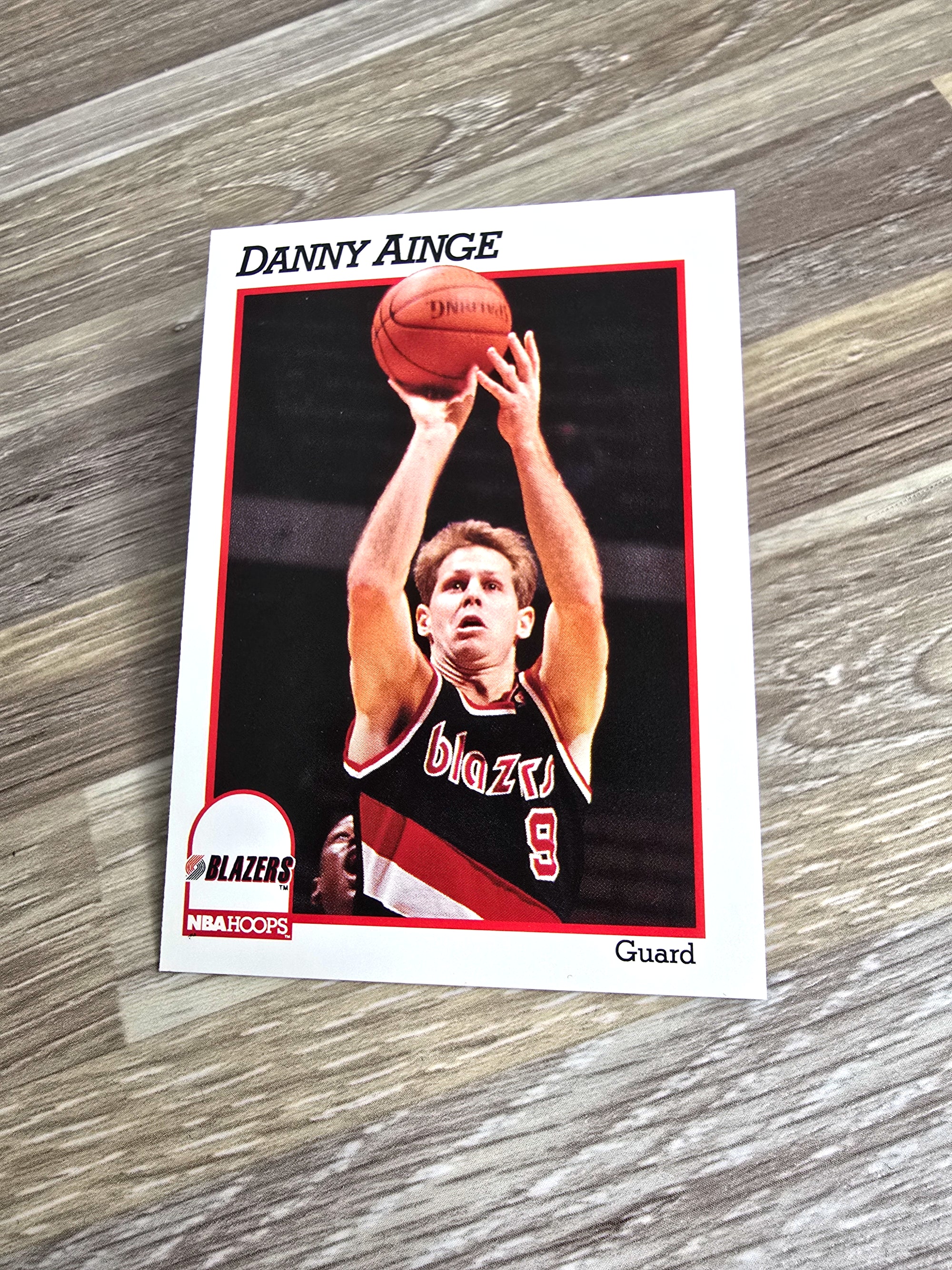 Danny Ainge Basketball Card 1991 NBA No. 171