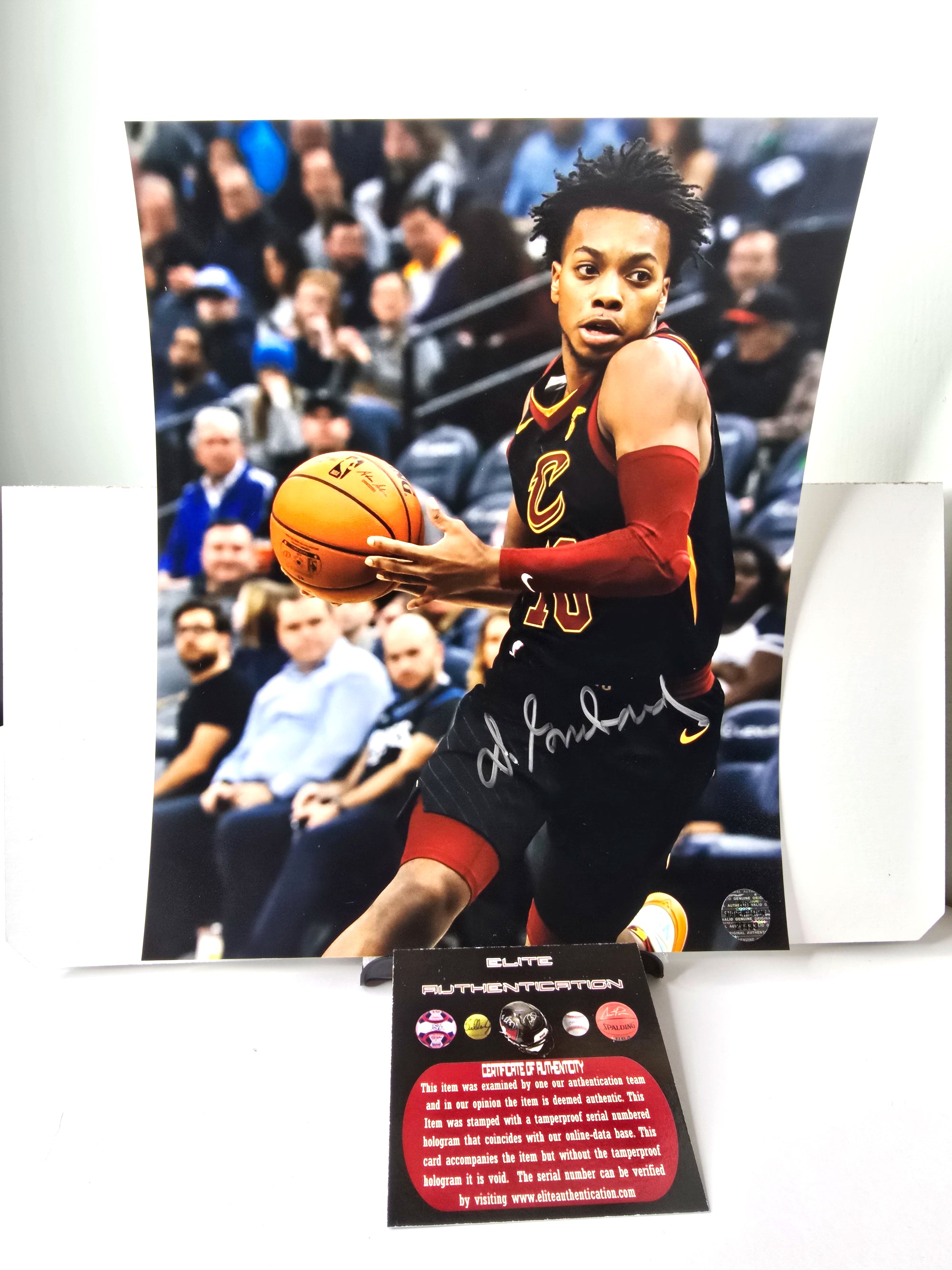 Darius Garland Signed Autograph Cleveland Cavaliers NBA Basketball Photo