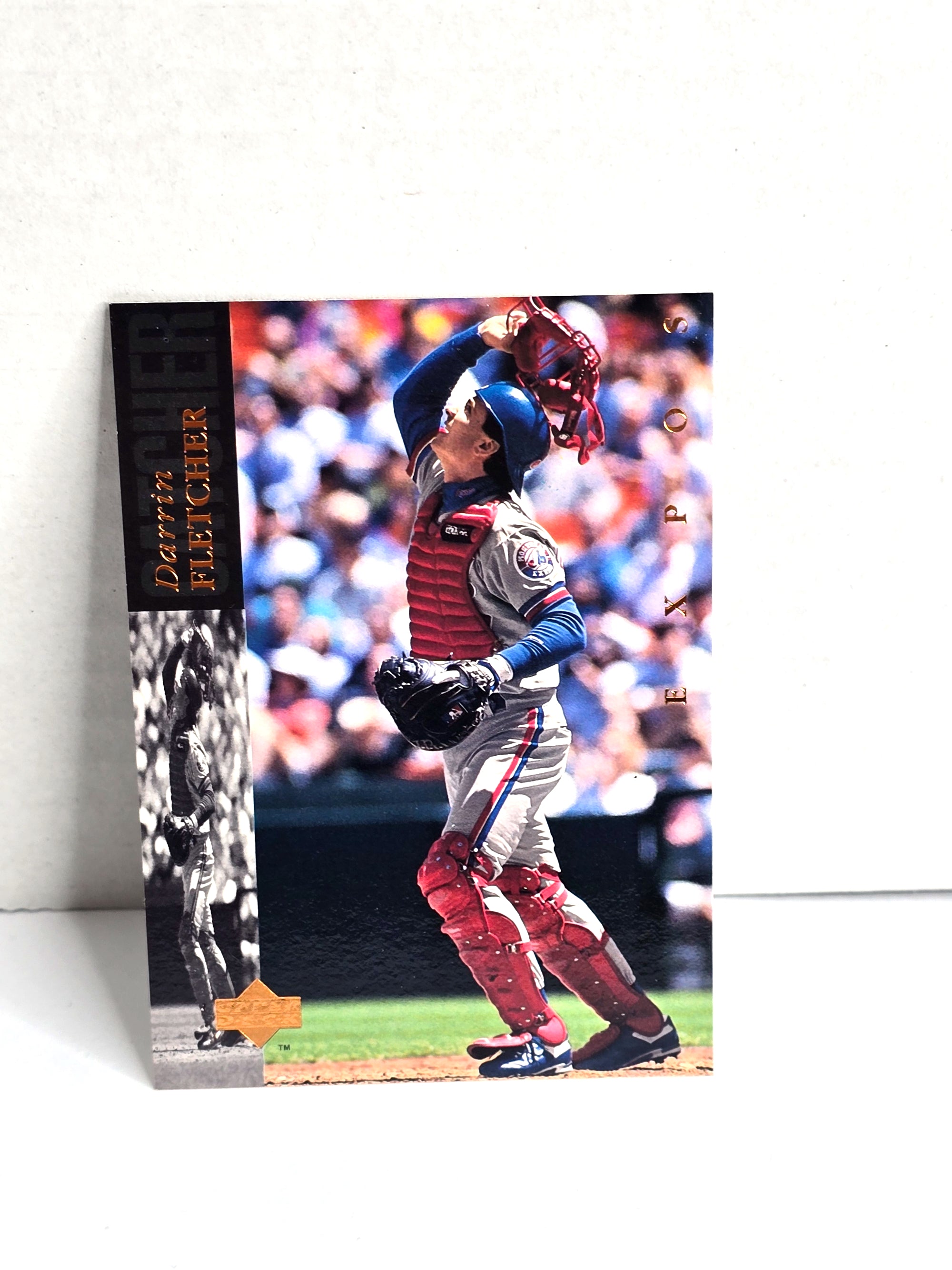 Darrin Fletcher Baseball Card 1994 Upper Deck No. 459