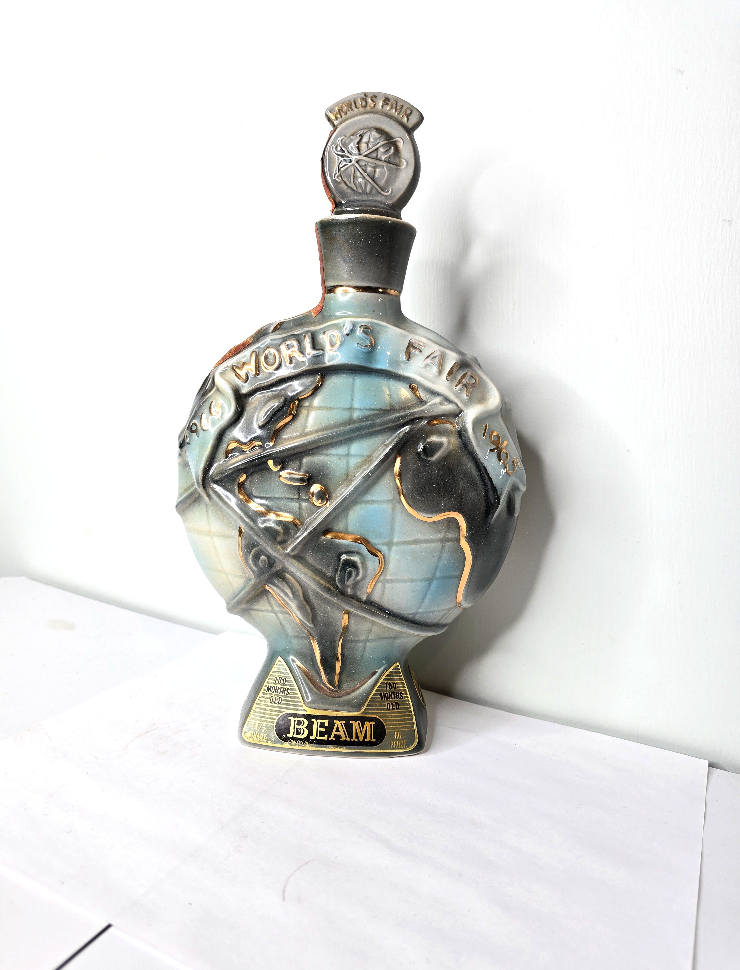 Decanter 1964 World's Fair Jim Beam