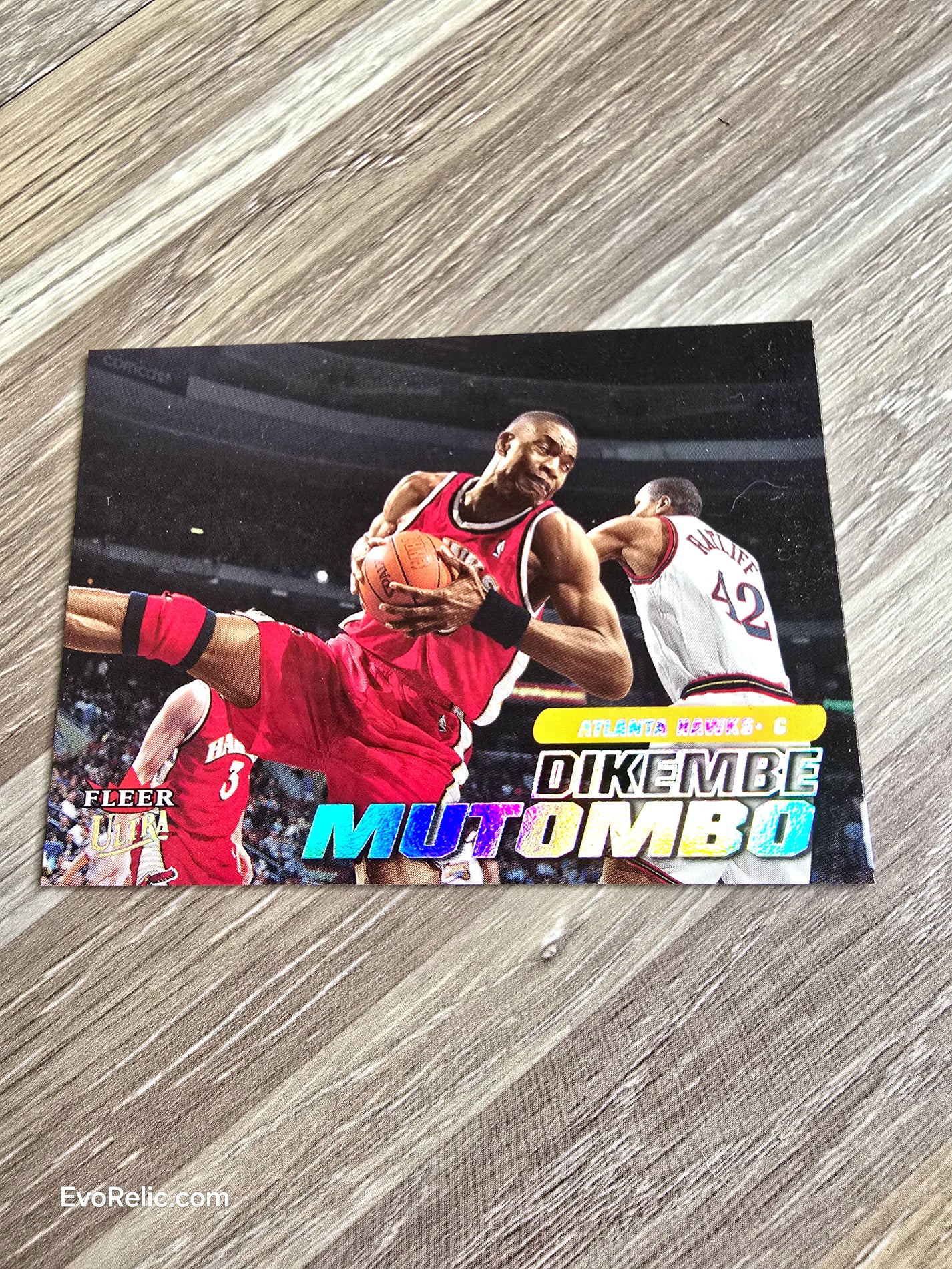 Dikembe Mutombo NBA Basketball Card 2000 Fleer No 151