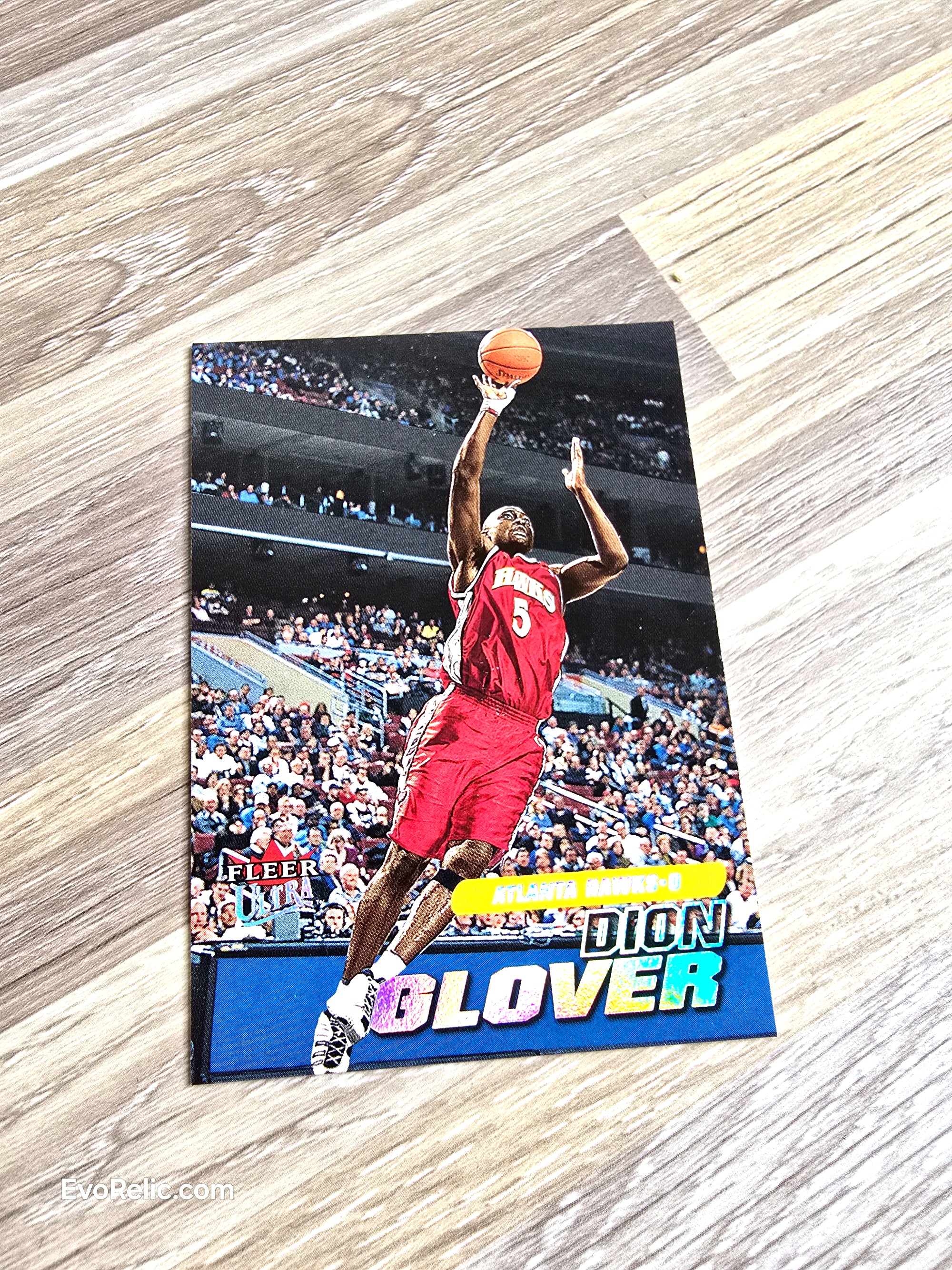 Dion Glover NBA Basketball Card 2000 Fleer No 127