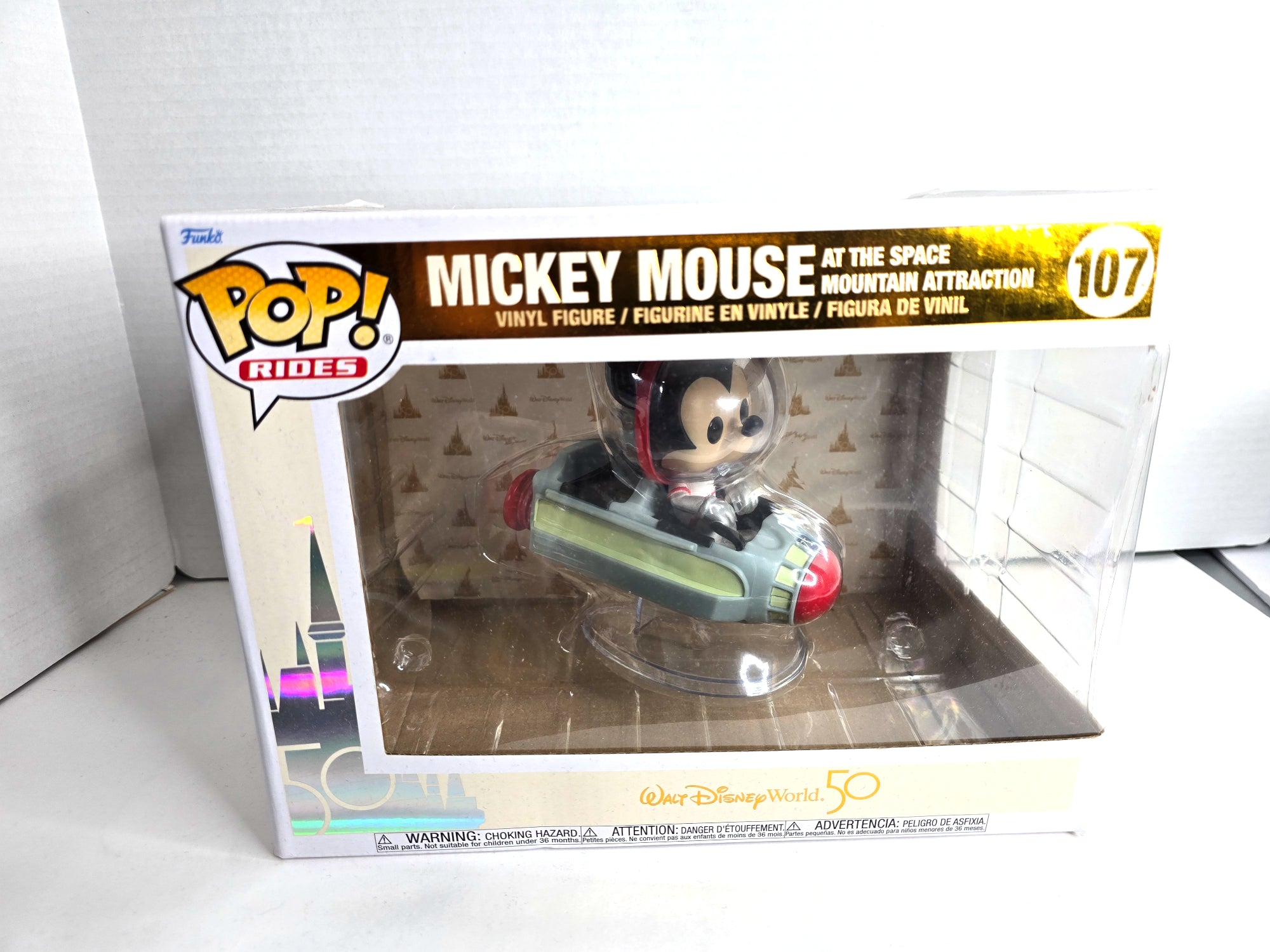 Disney Funko Pop Mickey Mouse at Space Mountain Attraction No. 107
