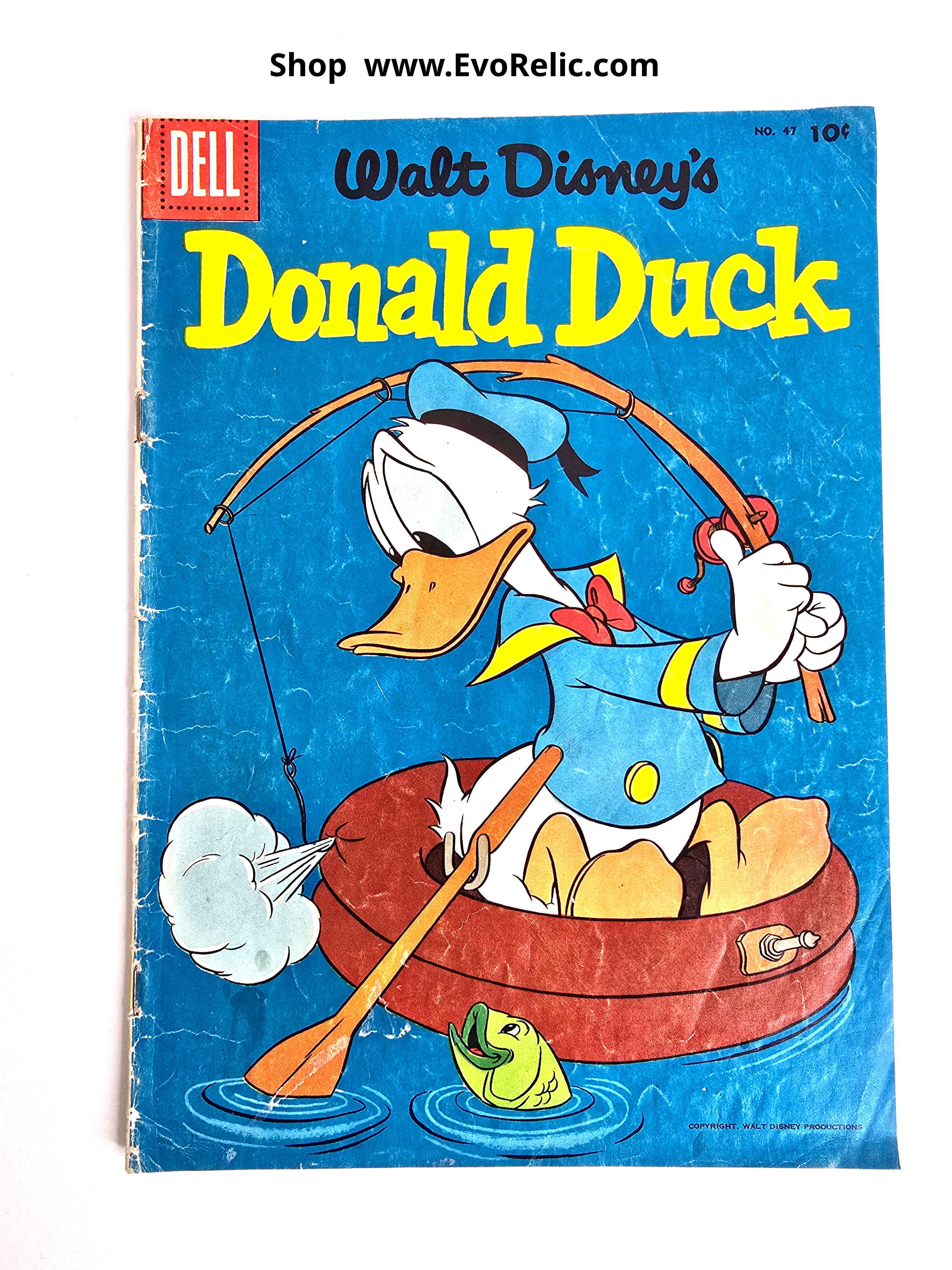 Donald Duck 1956 Walt Disney Comicbook May-June No. 47