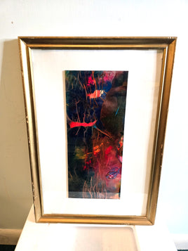 Down Deep Mixed Media Art Painting