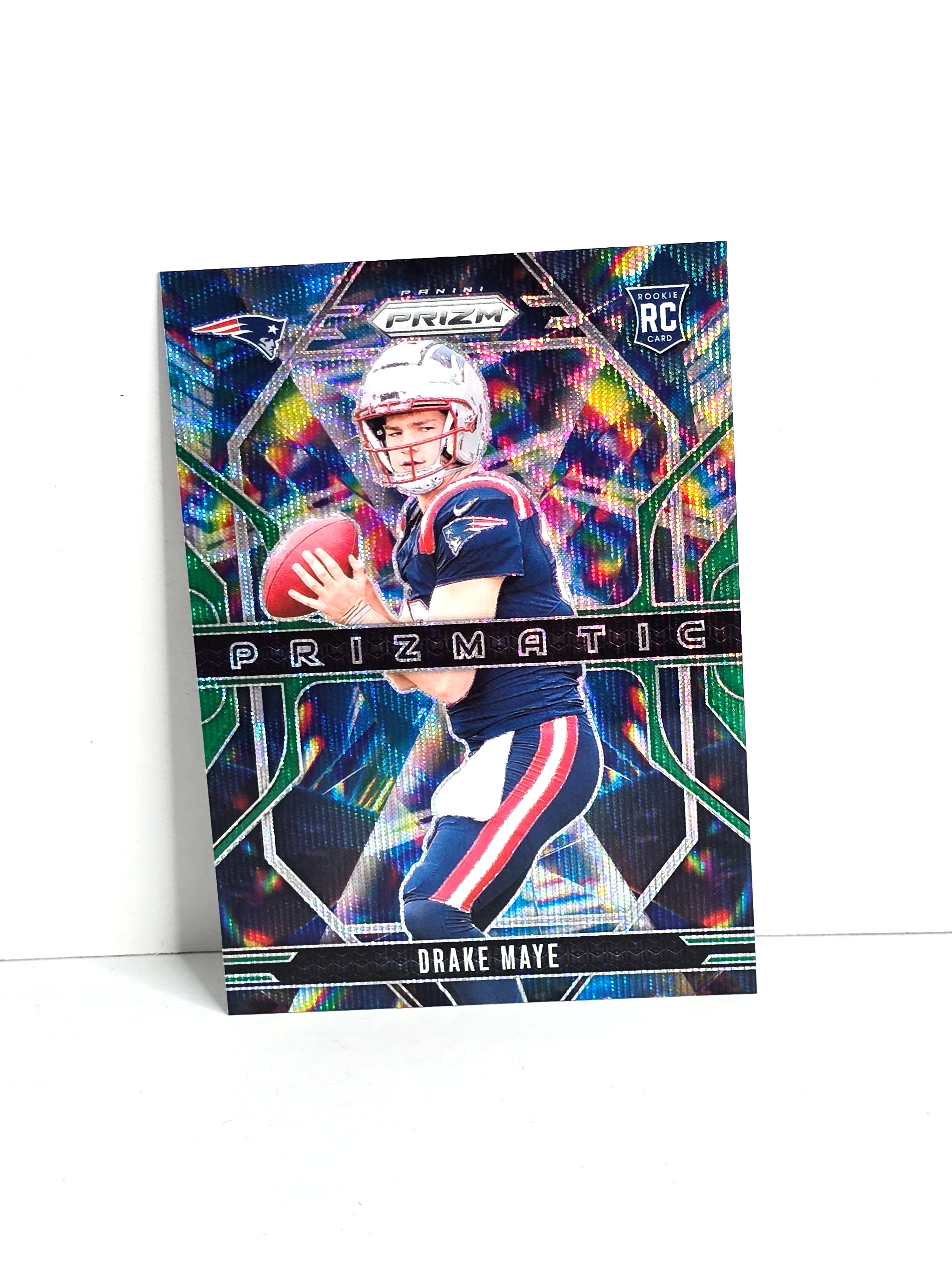 Drake Maye Rookie NFL Football Card 2024 Panini Prizm No. 2