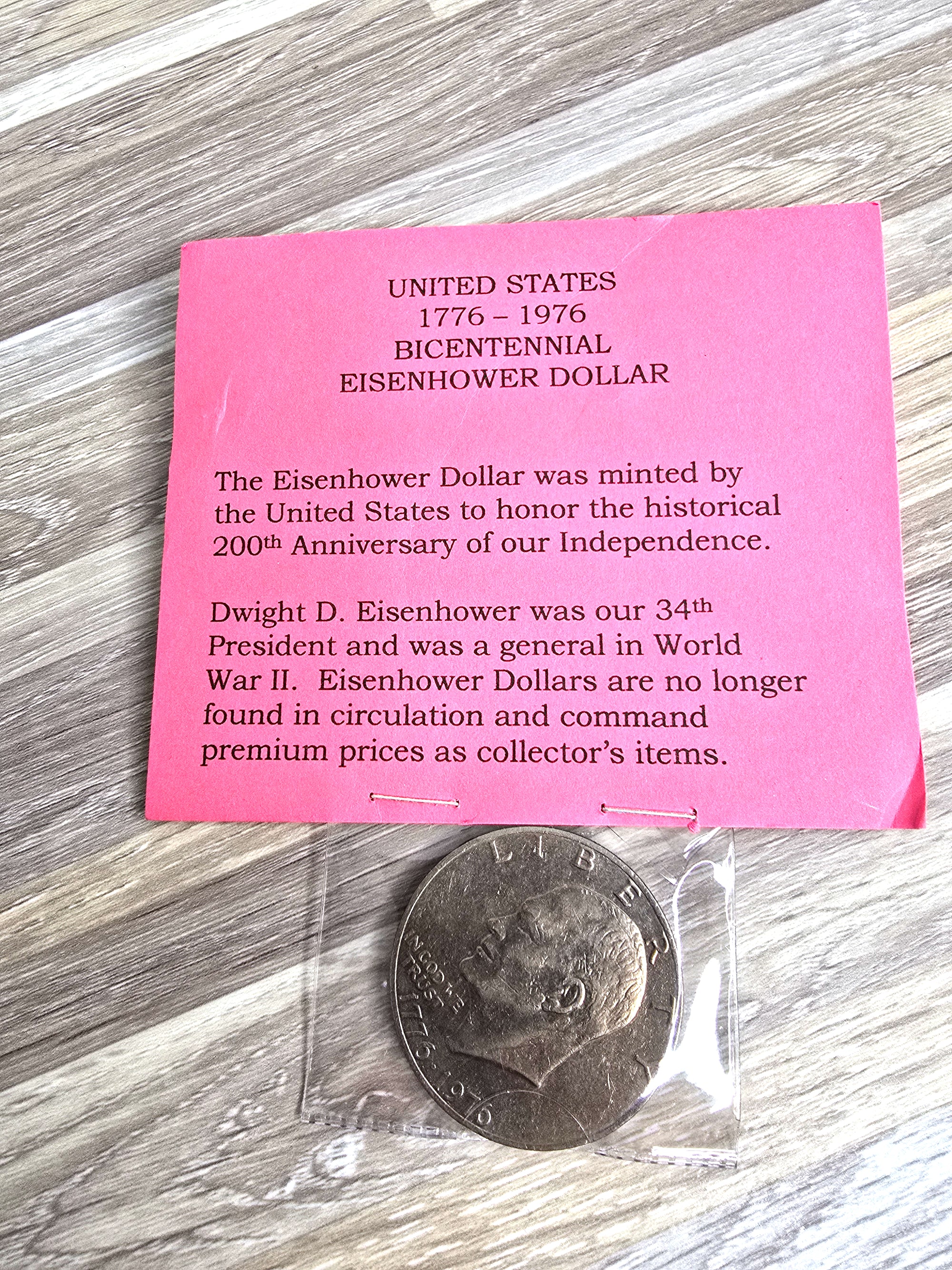 Eisenhower Dollar Bicentennial Coin Collectible