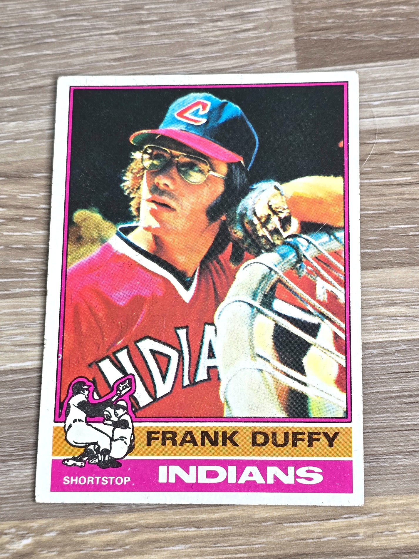 Frank Duffy Baseball Card 1976 Topps No. 232
