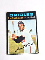 Frank Robinson Orioles Baseball Card 1971 Topps No. 640