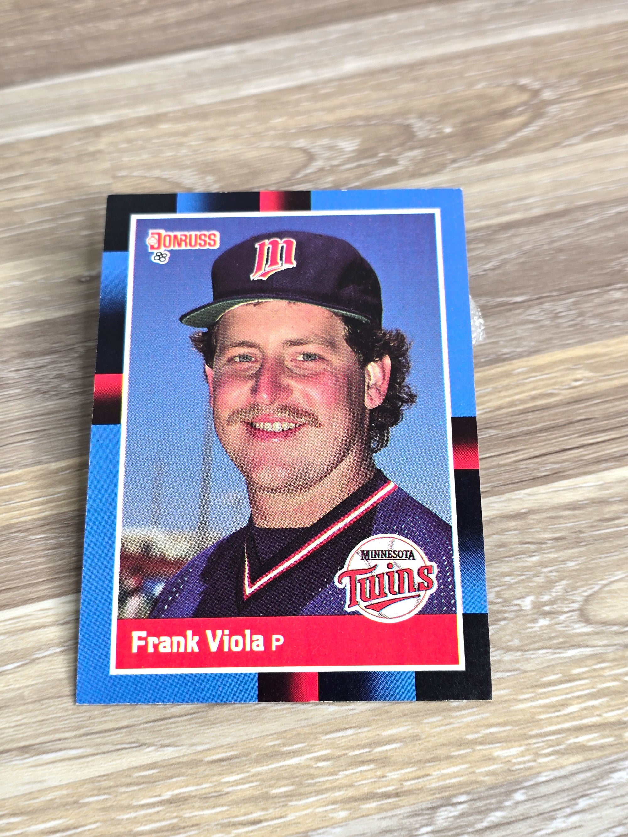 Frank Viola Baseball Card 1987 Leaf No. 149