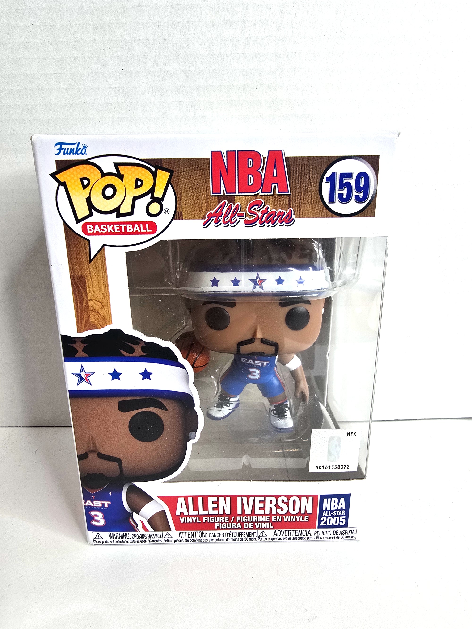 Funko Pop Allen Iverson NBA Basketball No. 159