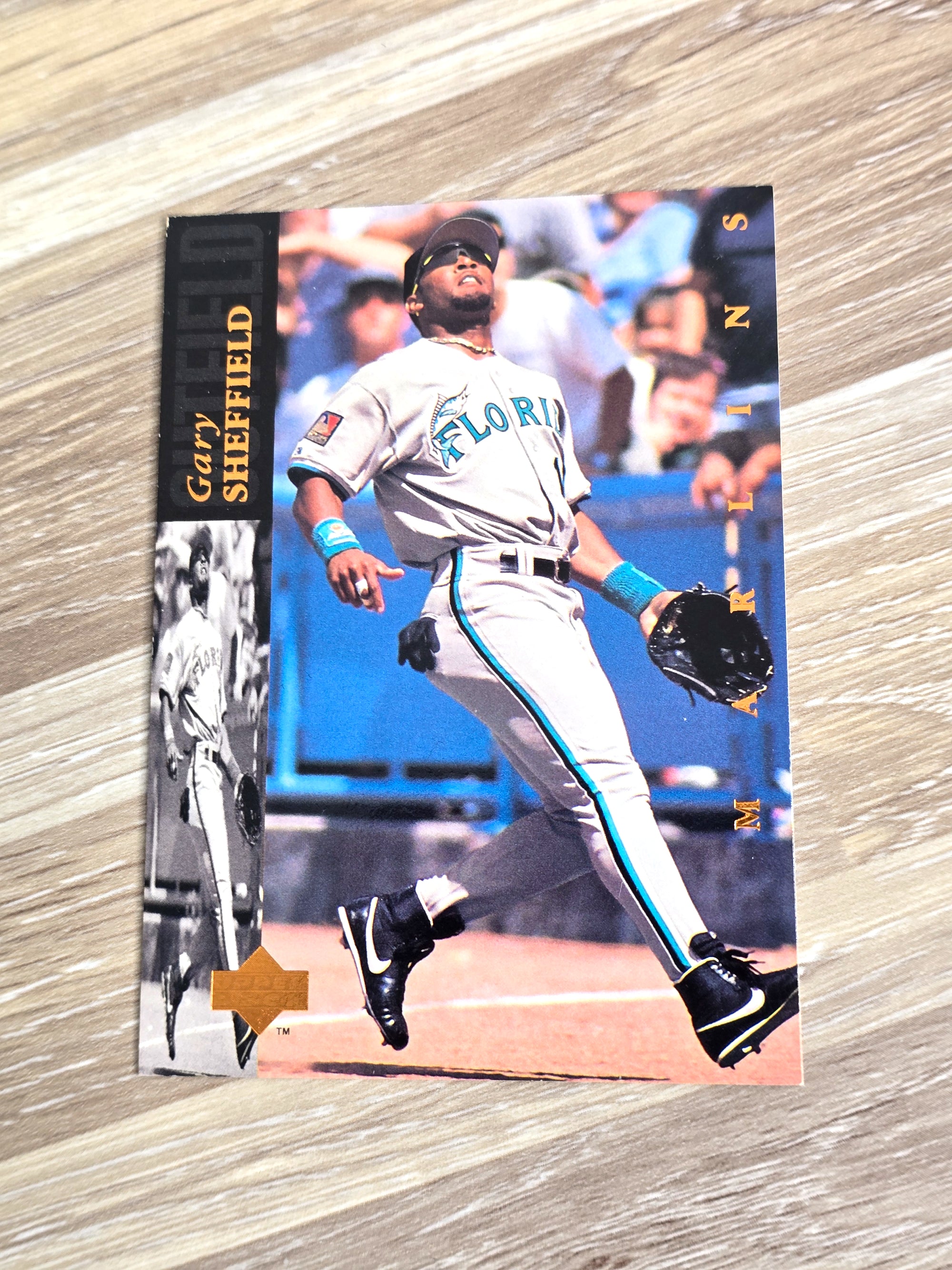 Gary Sheffield Baseball Card 1994 Upper Deck No. 475