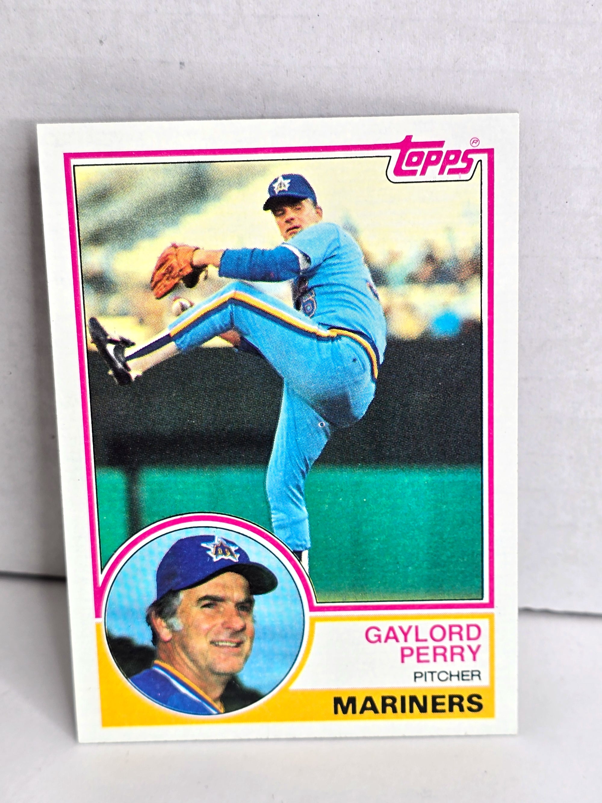 Gaylord Perry Mariners Baseball 1983 Topps No. 463