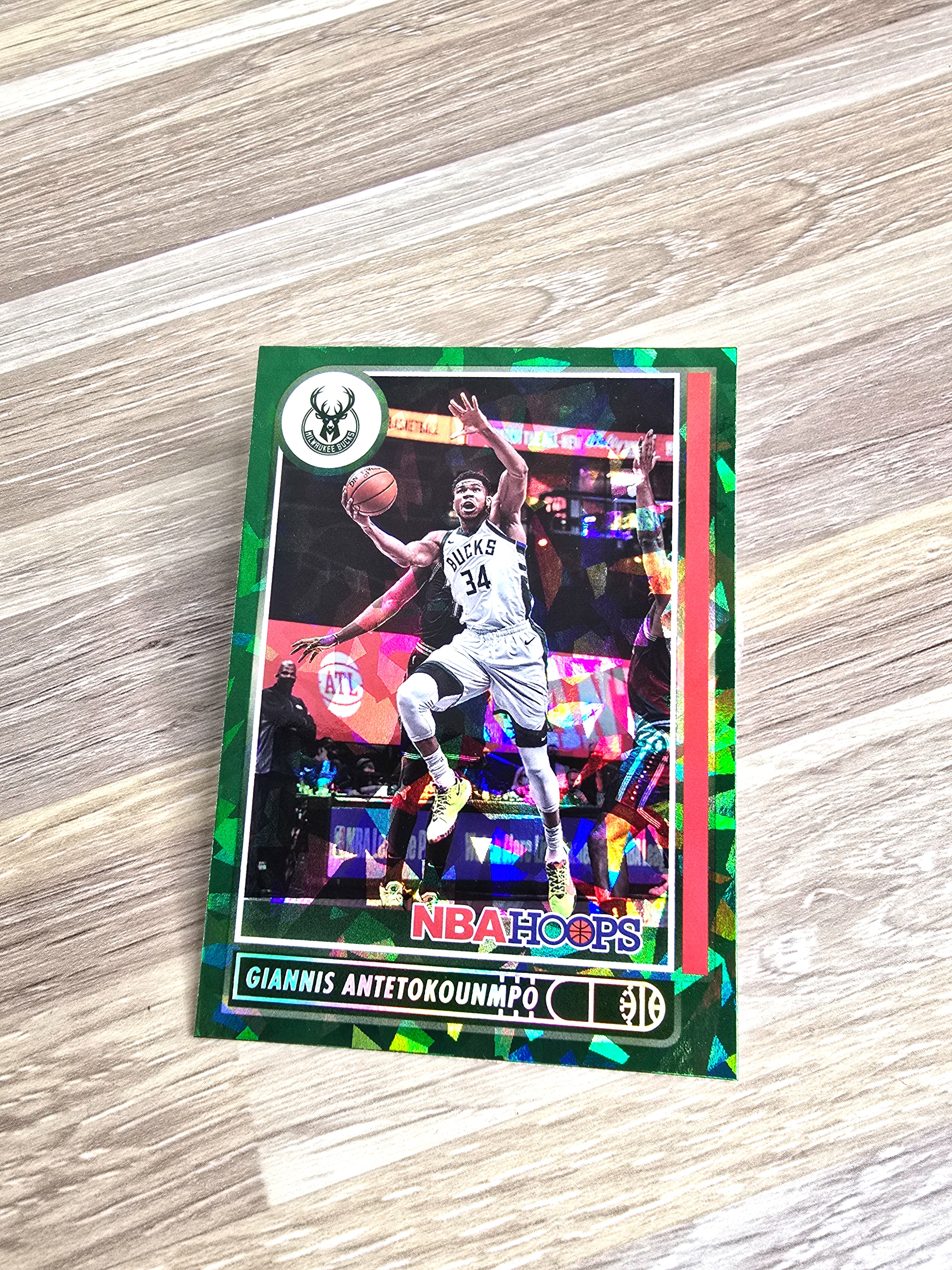 Giannis Antetokounmpo Basketball Card 2021 Panini NBA Hoops No. 103