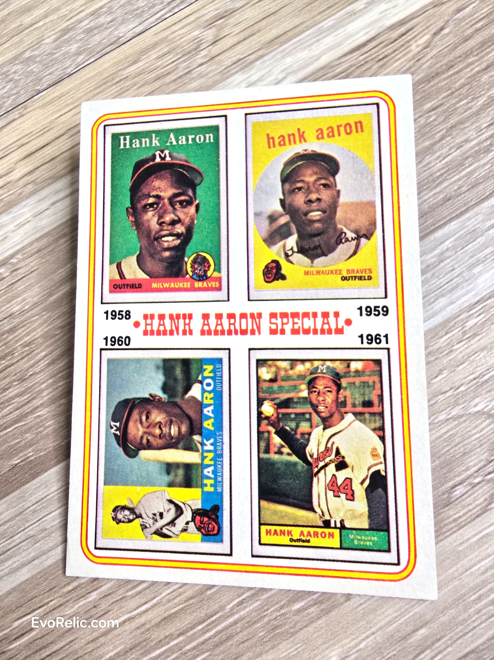 1974 Topps #3 Hank Aaron Special: Most Memorable Homers