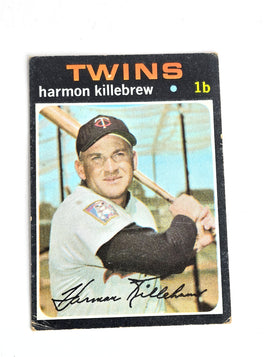 Harmon Killebrew Twins Baseball Card 1971 Topps No. 550