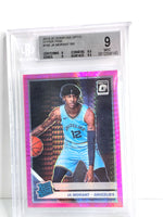 Ja Morant Rookie NBA Basketball Card 2020 Donruss Optic No. 168 Graded MINT Beckett