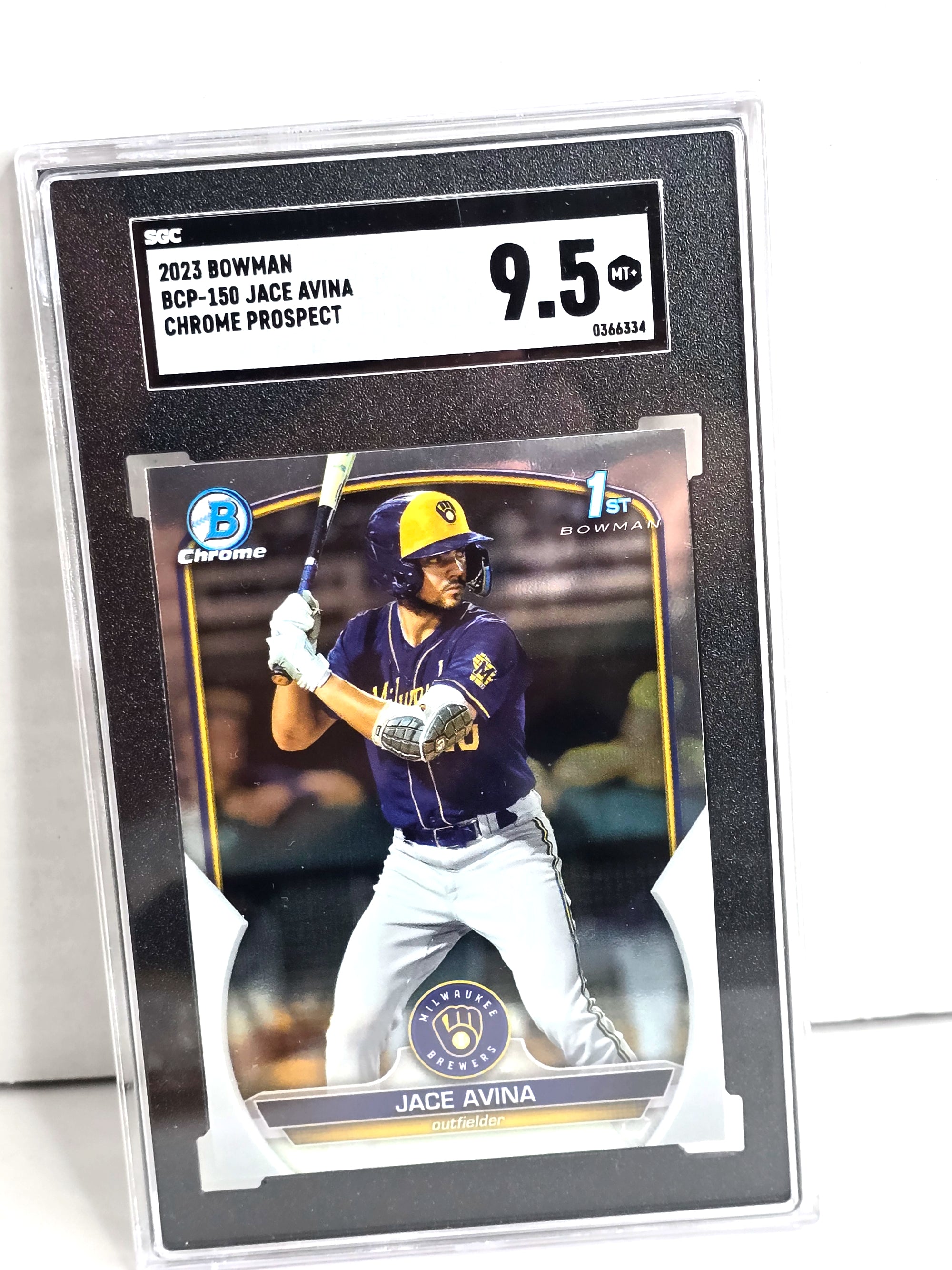 Jace Avina Baseball Rookie Card 2023 Topps Bowman No. BCP-150