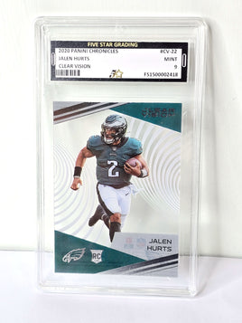 Jalen Hurts Eagles Football Rookie Card 2020 Panini Mint Condition