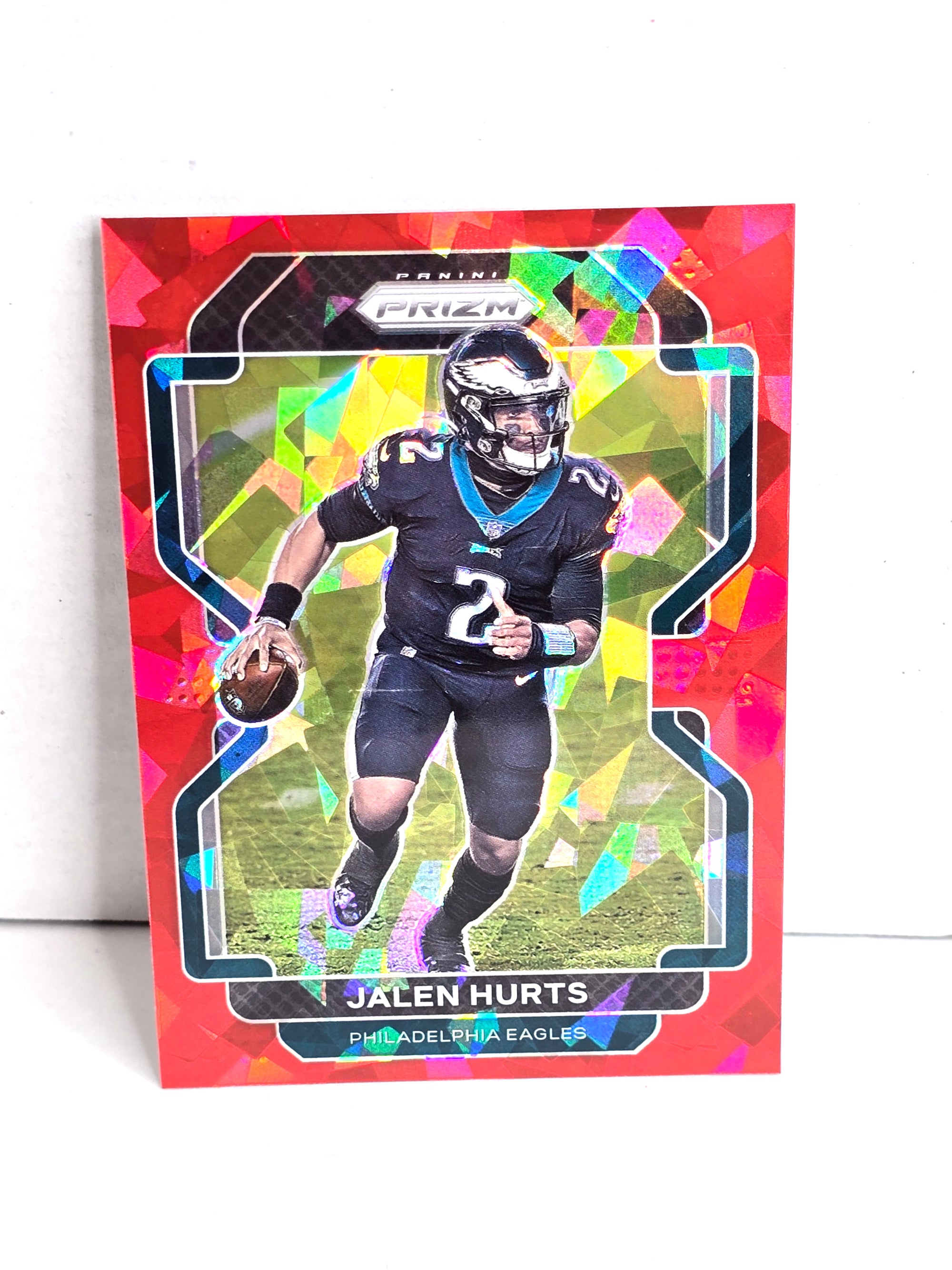 Jalen Hurts Football Card 2021 Panini Prizm No. 221