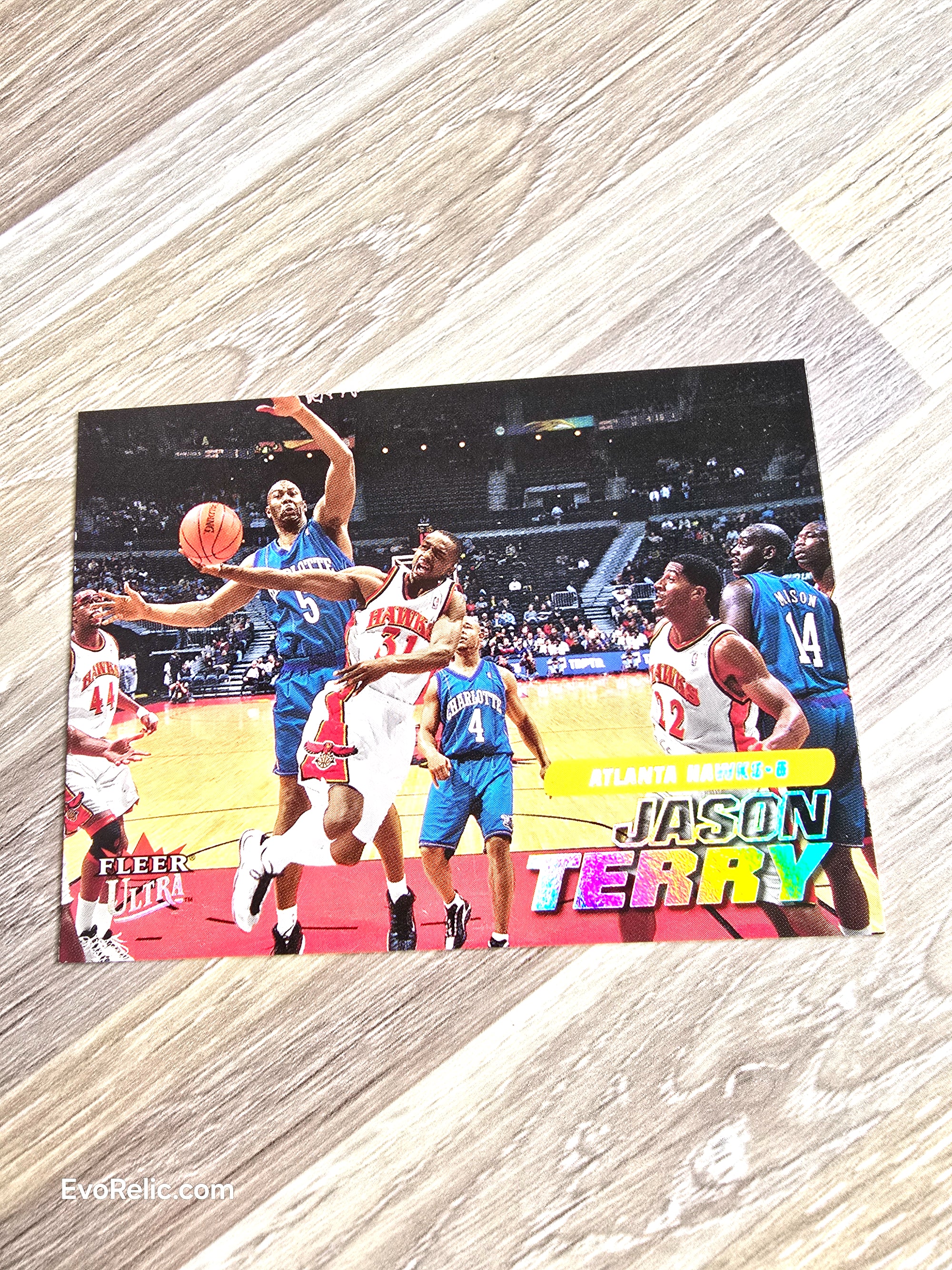 Jason Terry NBA Basketball Card 2000 Fleer No 61