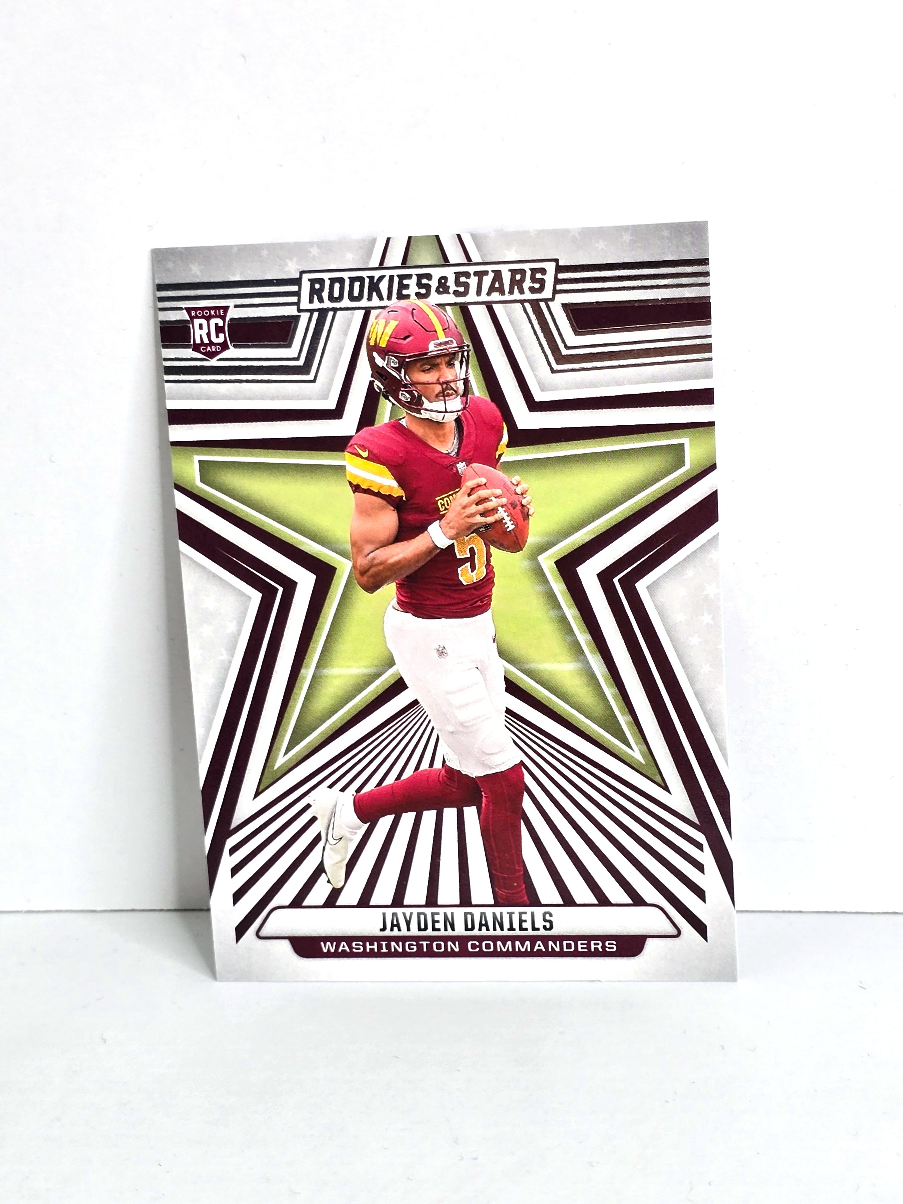 Jayden Daniels Rookie NFL Football Card 2024 Panini No. 148