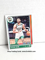 Jayson Tatum Boston Celtics Basketball Card 2021-22 Panini No. 197
