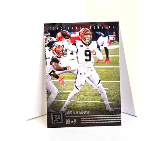 Joe Burrow Rookie Football Card 2020 Panini Chronicles #PA-1