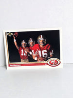 Joe Montana Football Card 1991 Upper Deck No. 54
