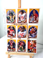 Joe Montana Football Cards 1980s Bundle Deal