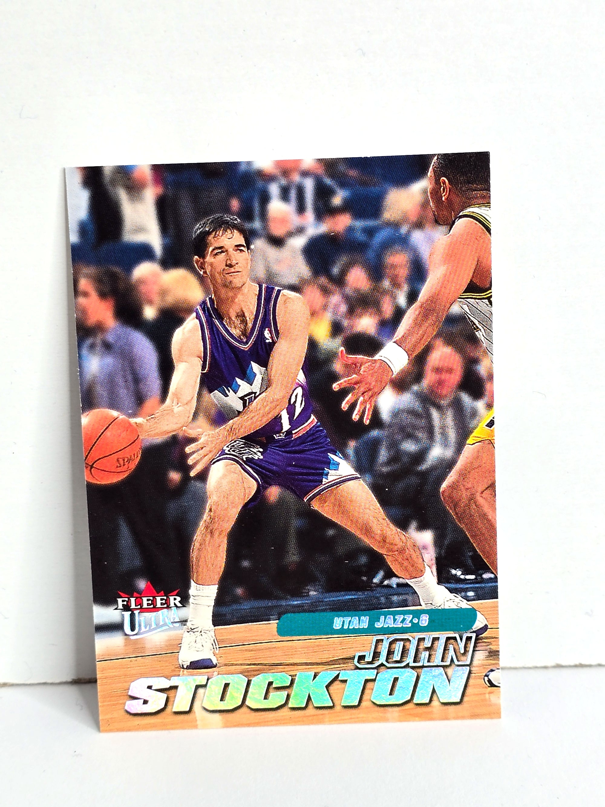 John Stockton NBA Basketball Card 2000 Fleer No. 134