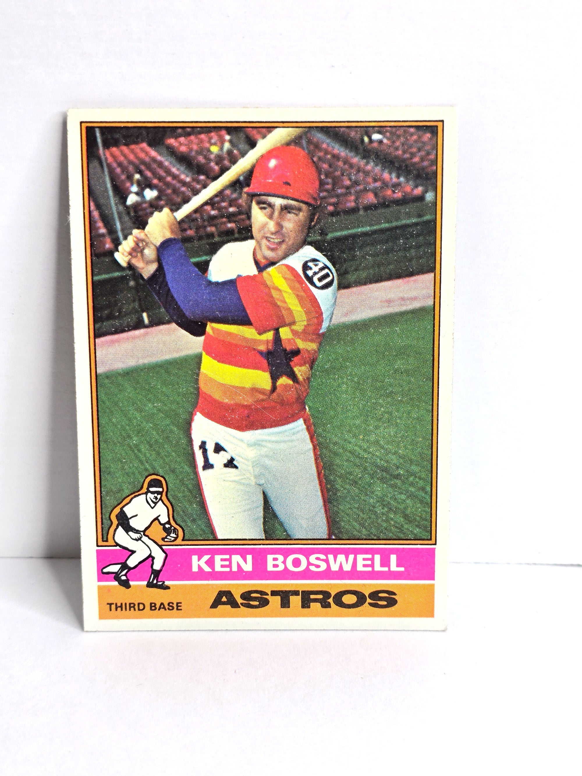 Ken Boswell Baseball Card 1976 Topps No. 379