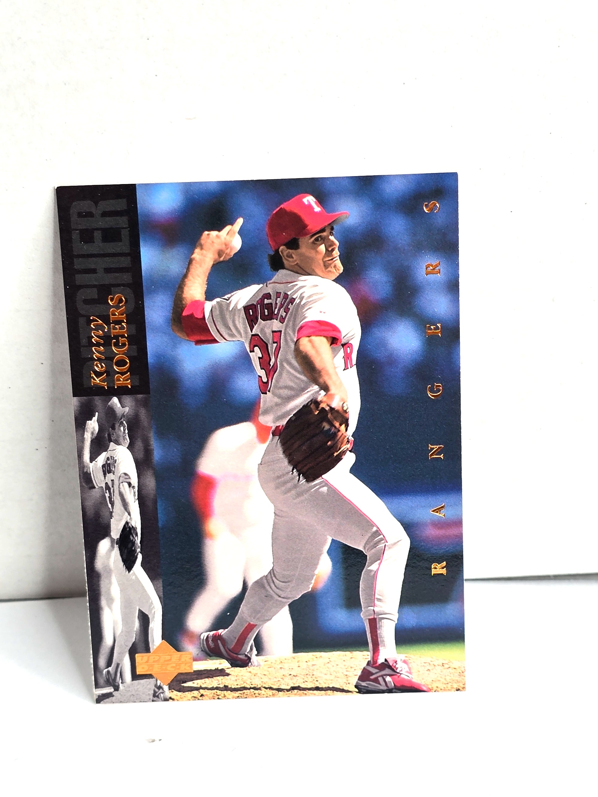 Kenny Rogers Baseball Card 1994 Upper Deck No. 457