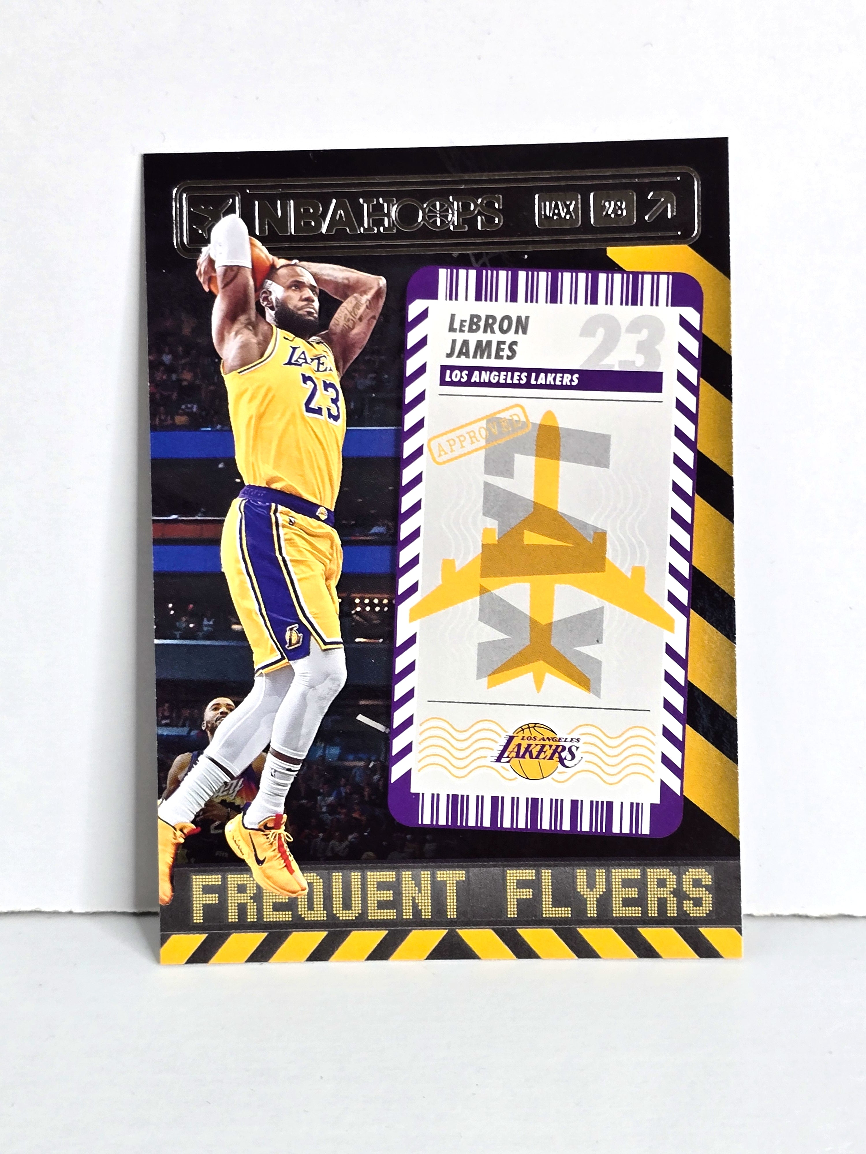 LeBron James NBA Basketball Card 2021-22 Panini Hoops No. 13