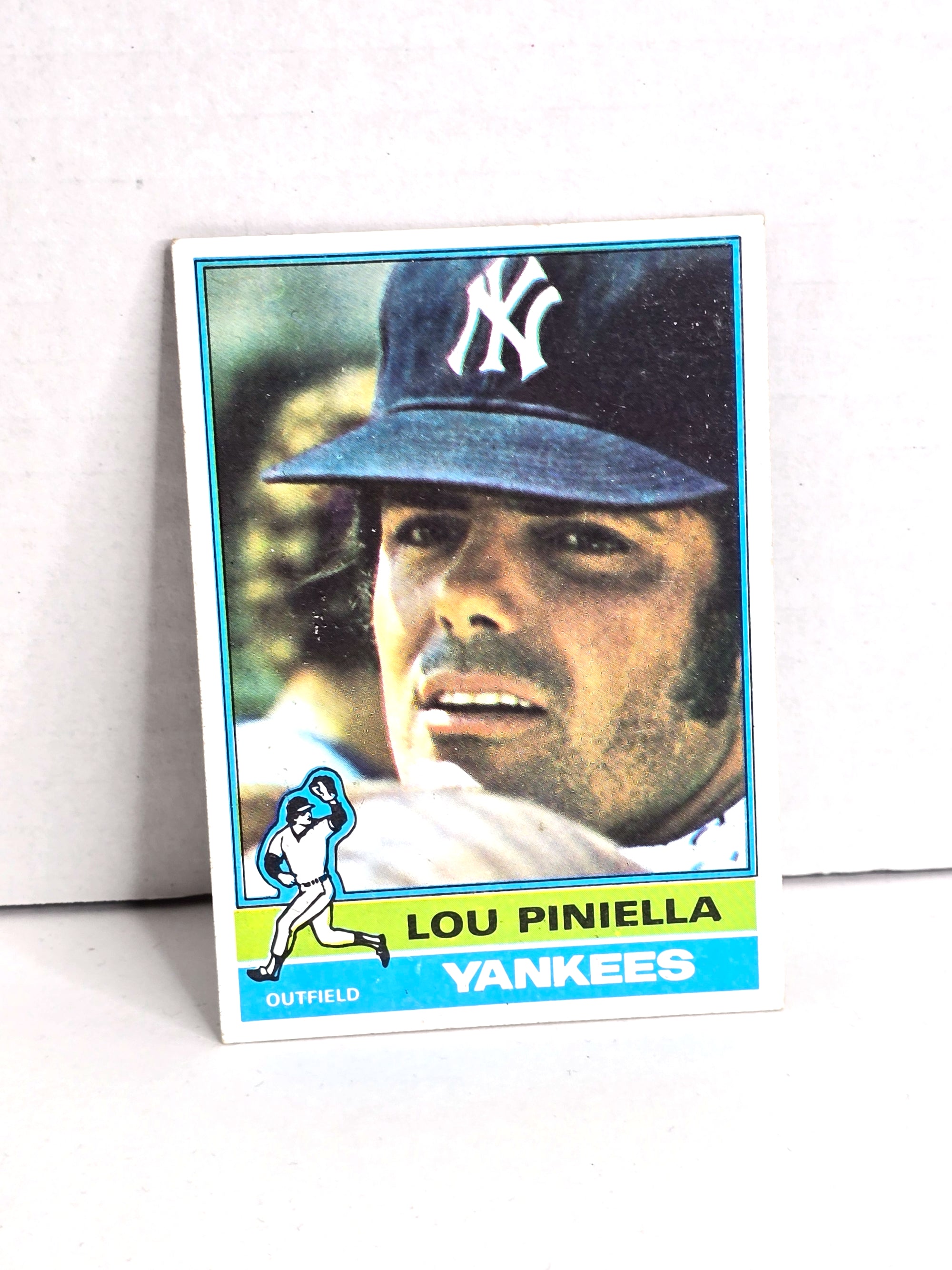 Lou Piniella Yankees Baseball Card 1976 Topps No. 453