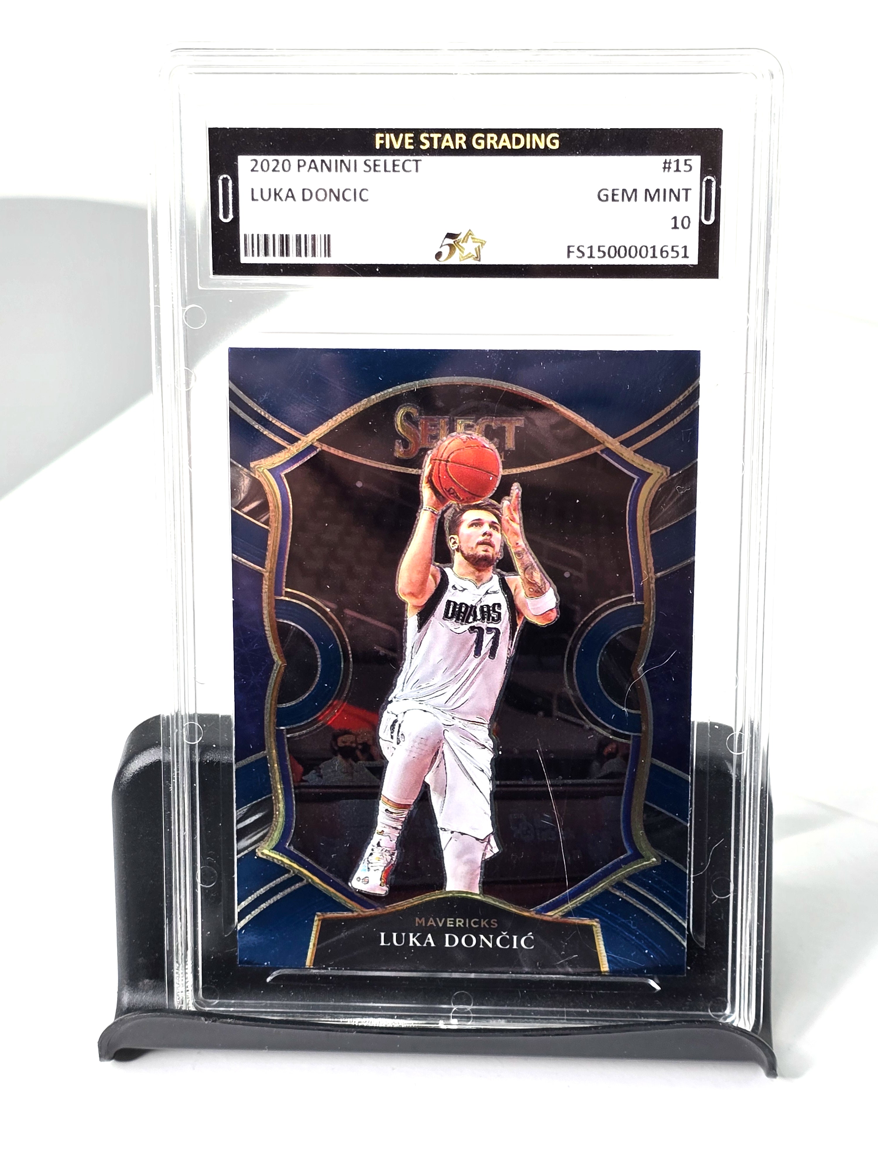 Luka Doncic Basketball Card 2020 Panini Select Mint Grade