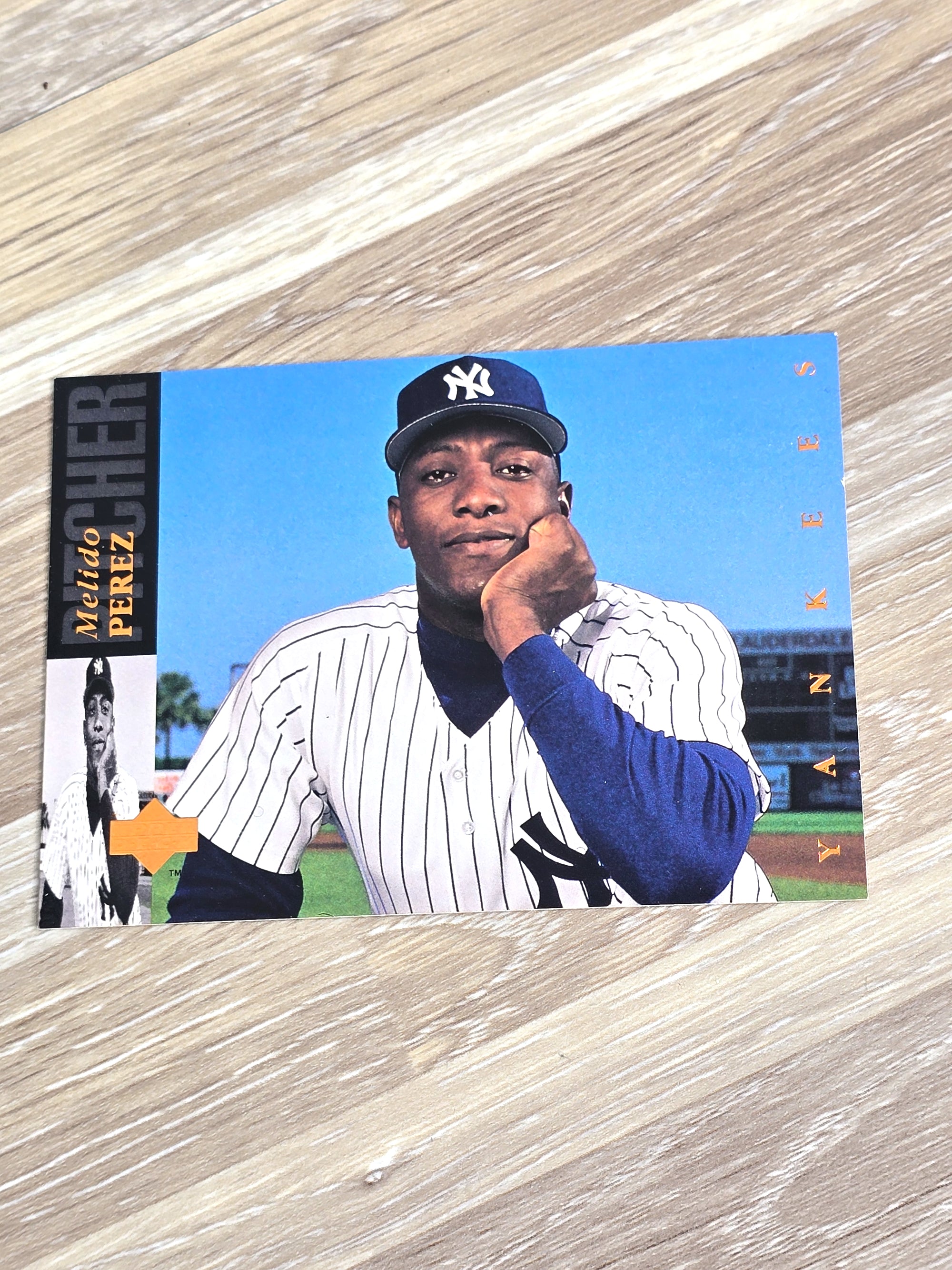 Melido Perez Baseball Card 1994 Upper Deck No. 471