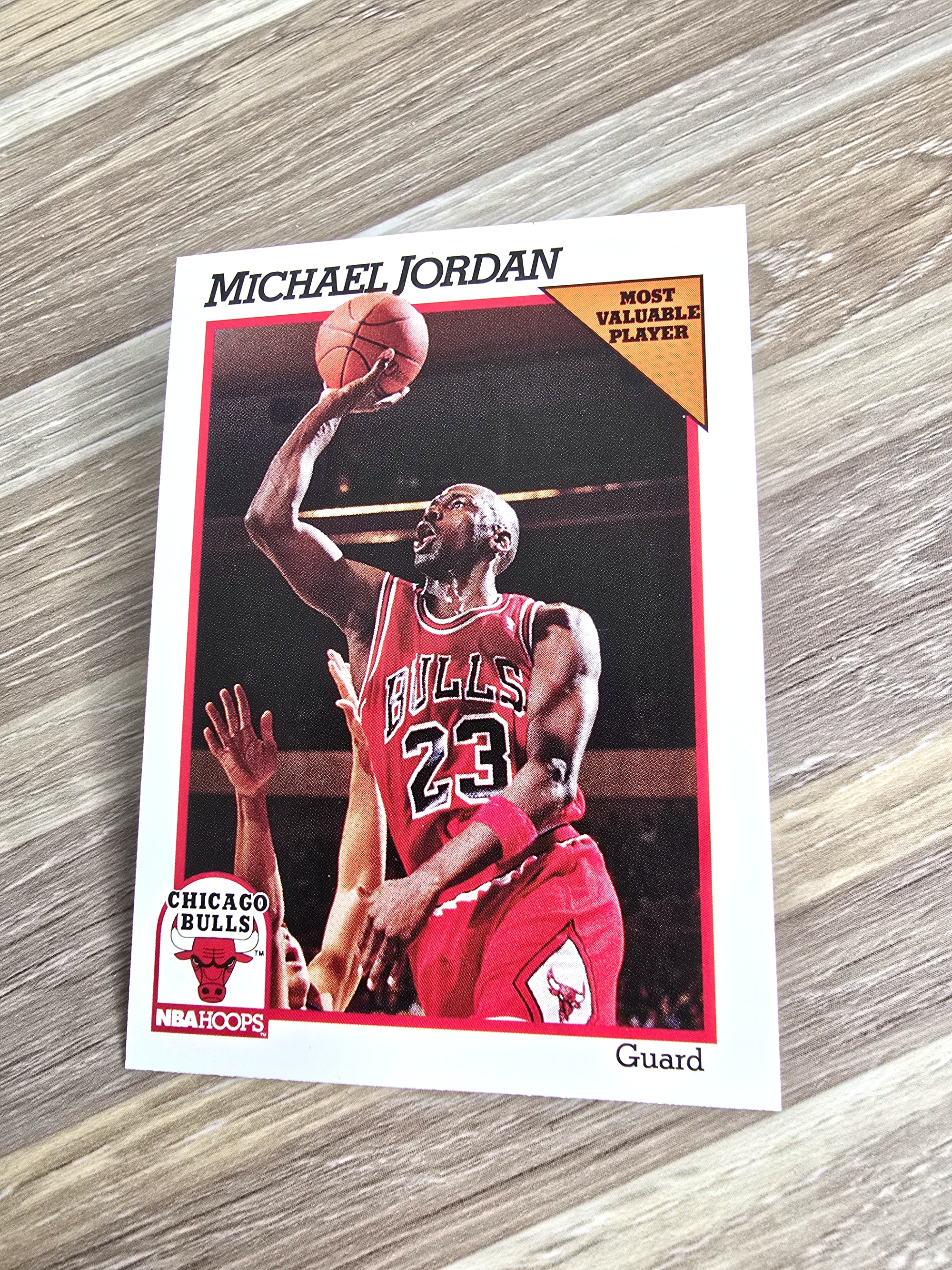 Michael Jordan Basketball Card 1991 NBA No. 30