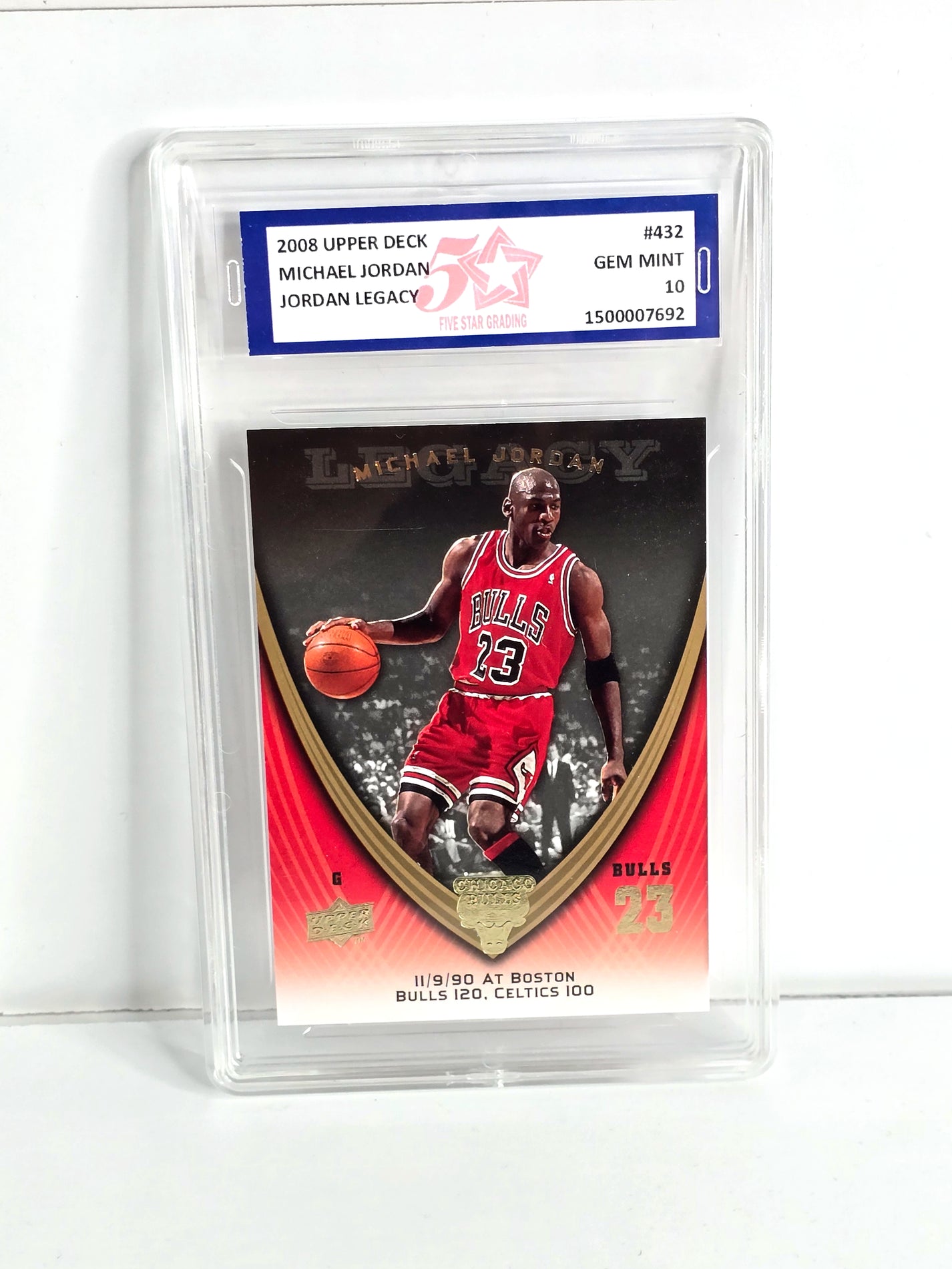 Michael Jordan Basketball Card 2008 Upper Deck #432 Mint Grade