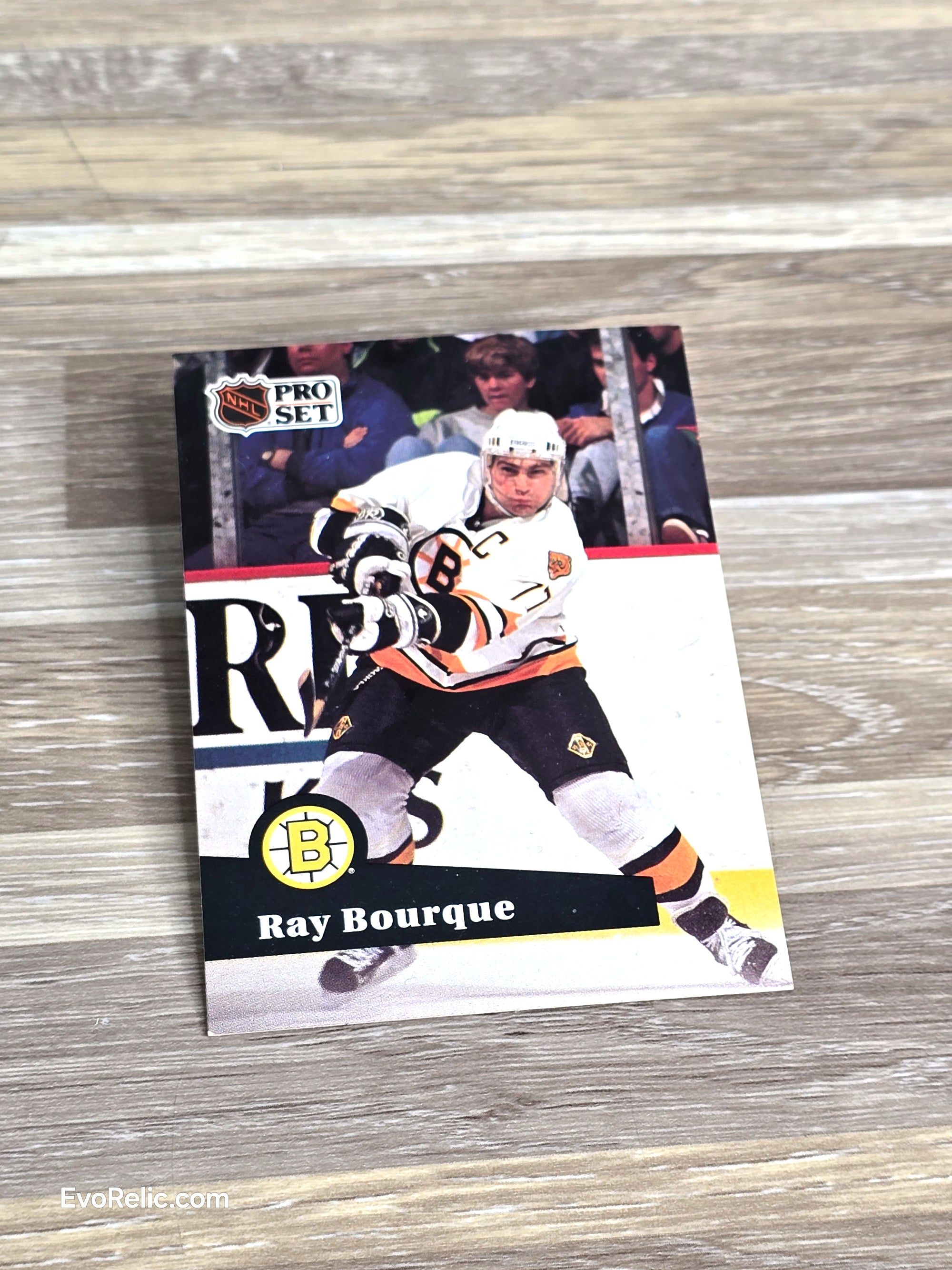 NHL Hockey Card 1991 Ray Bourque Boston Bruins No 9