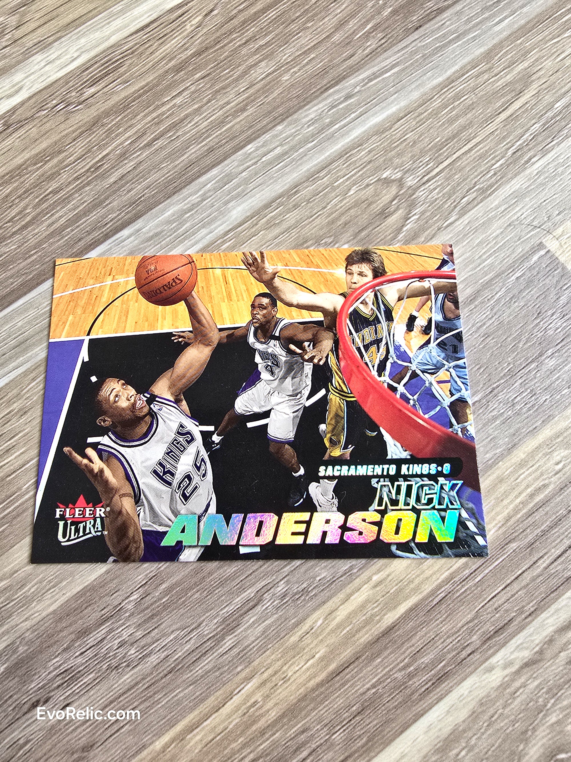 Nick Anderson NBA Basketball Card 2000 Fleer No 125