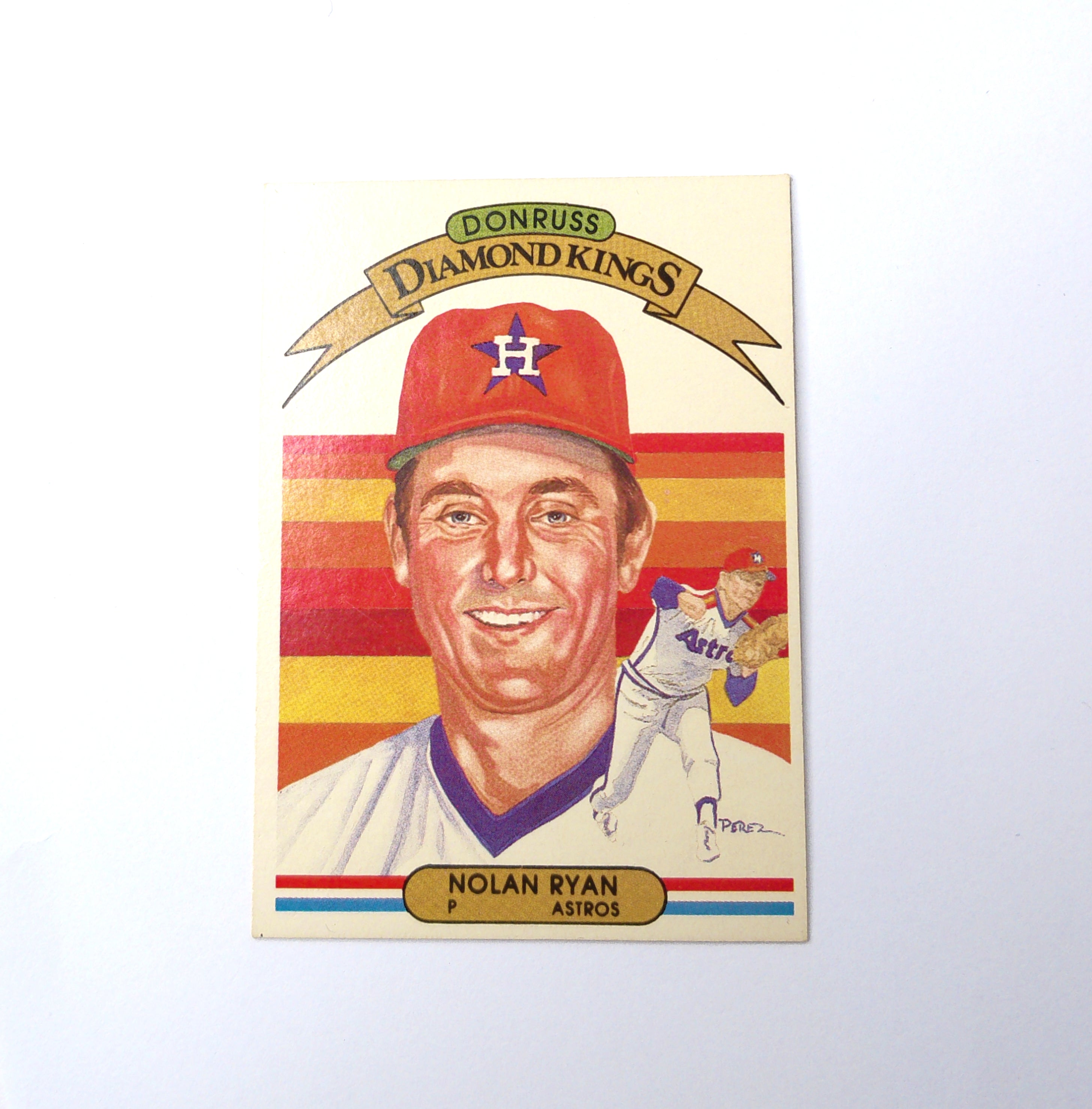 Nolan Ryan Baseball Card 1982 Donruss No. 13