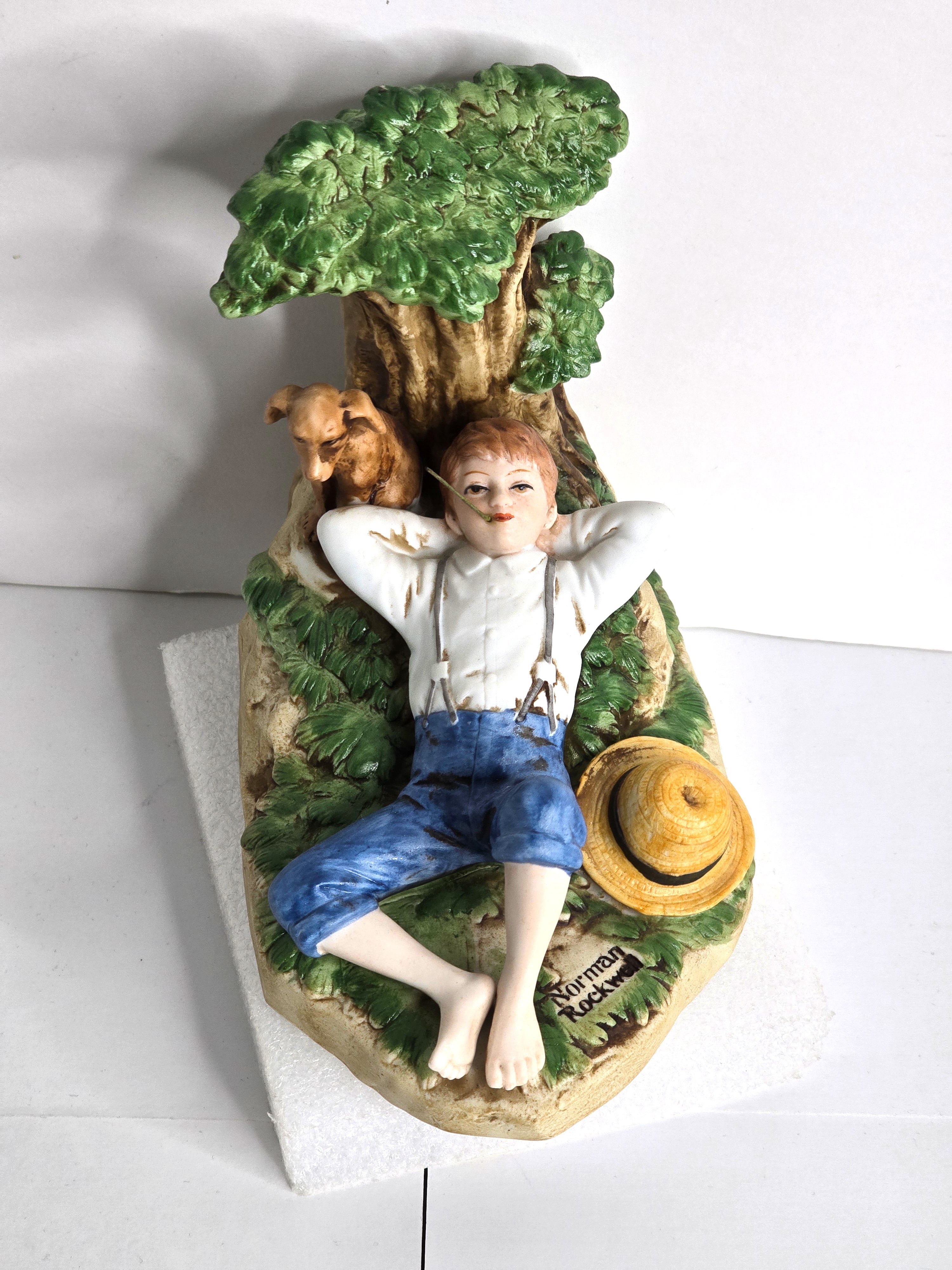 Norman Rockwell Figurine Spring Fever